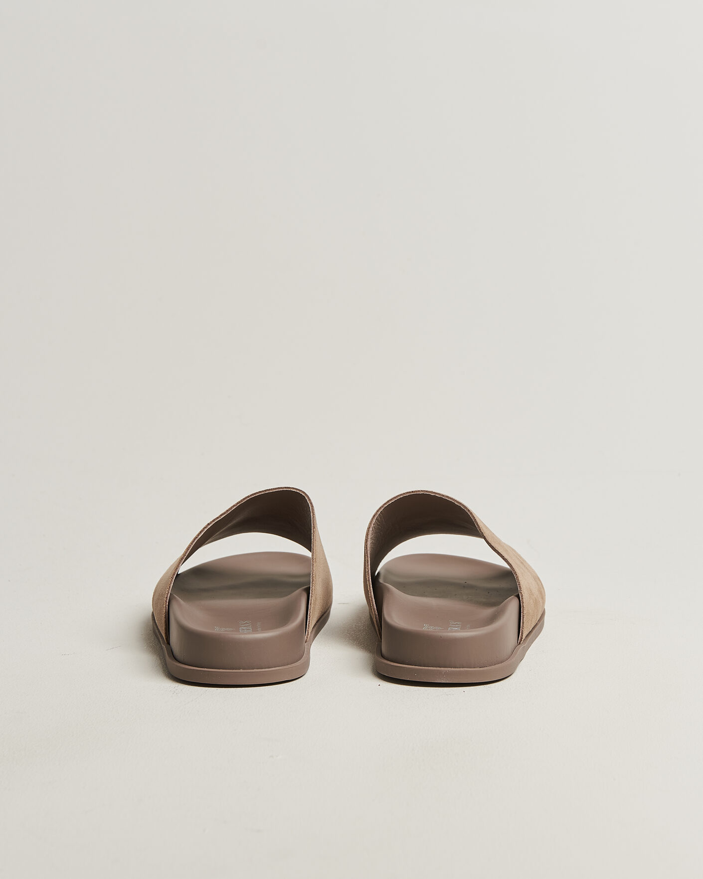 Uomini | Sandali & Diapositive | Thera's | Classic Slide Sandals Stone Suede