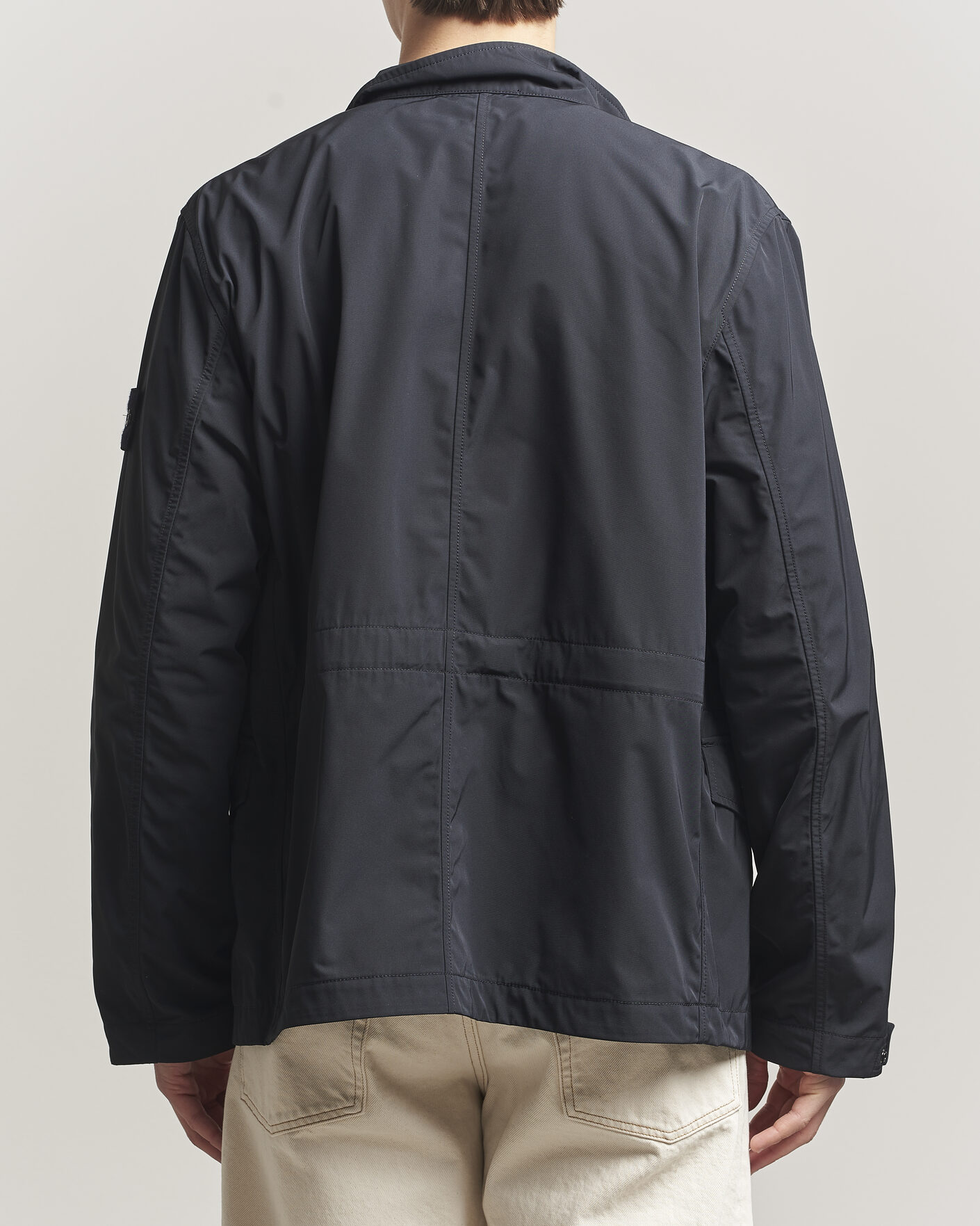 Uomini | Giacche | Stone Island | Micro Twill Field Jacket Black