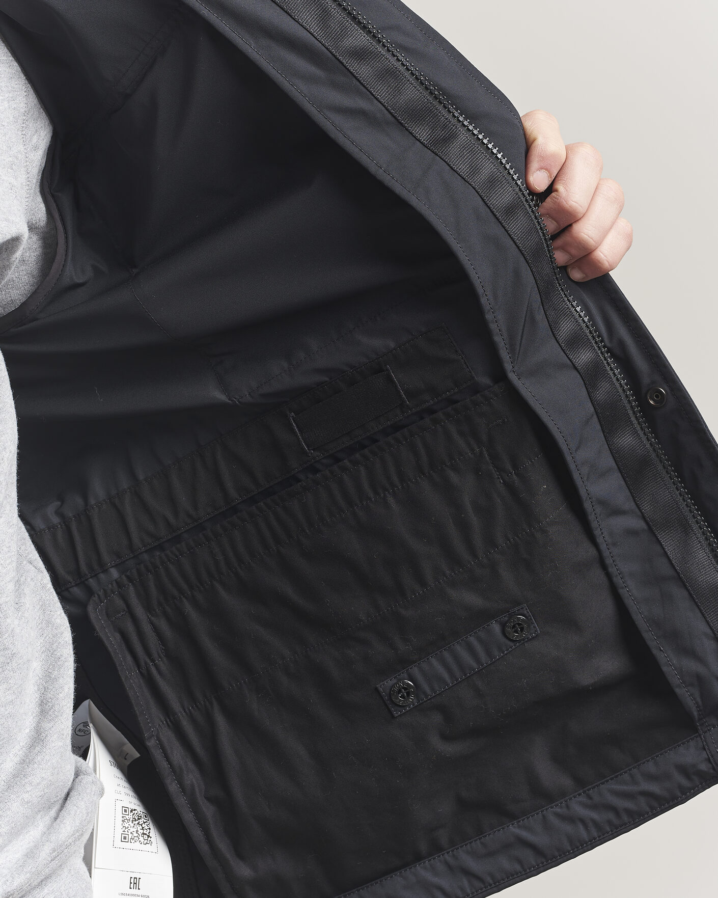 Uomini | Giacche | Stone Island | Micro Twill Field Jacket Black