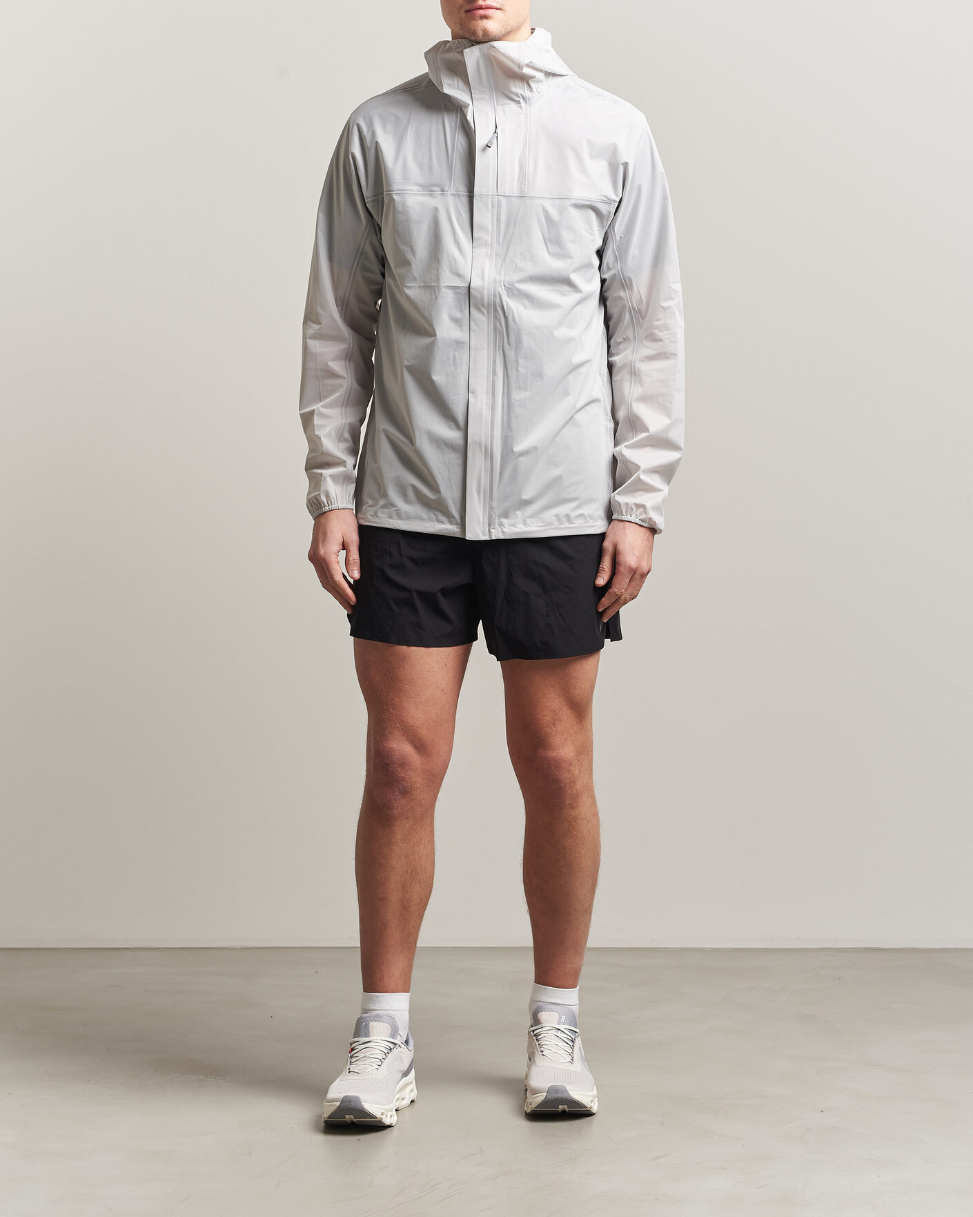 Uomini | Giacche | Houdini | The Orange Waterproof Jacket Powderday White