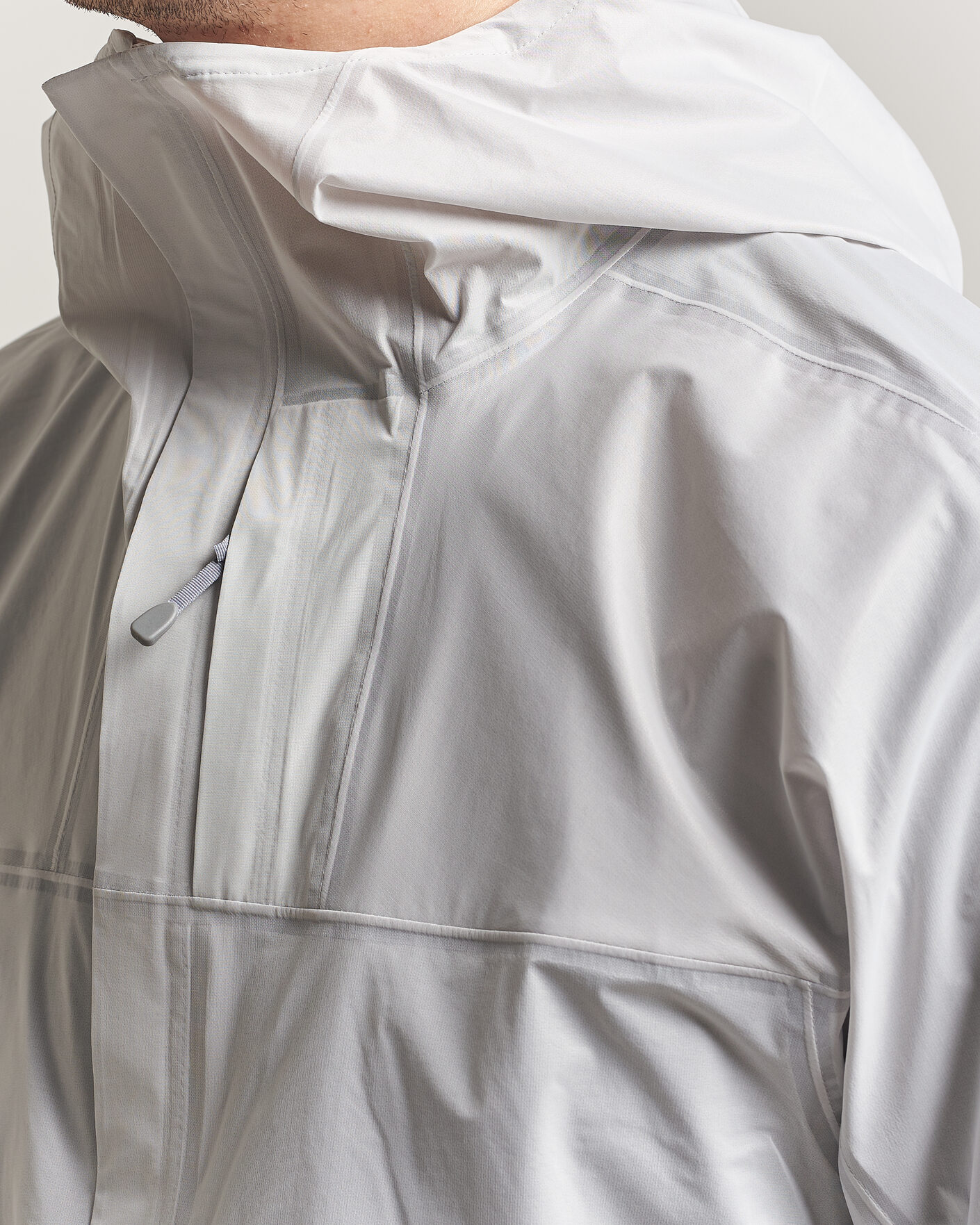 Uomini | Giacche | Houdini | The Orange Waterproof Jacket Powderday White
