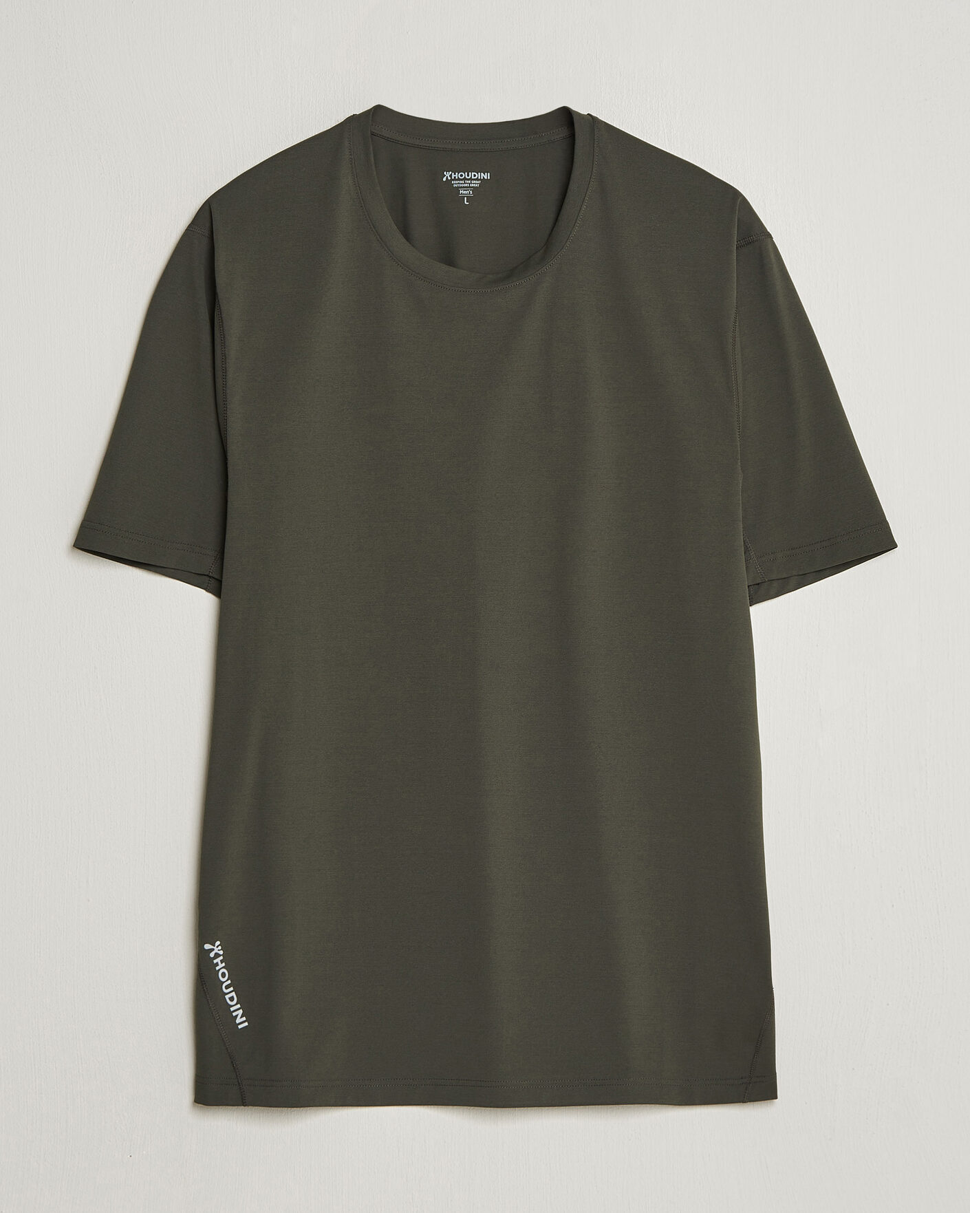 Uomini | T-shirt | Houdini | Pace Air T-Shirt Green Illusion