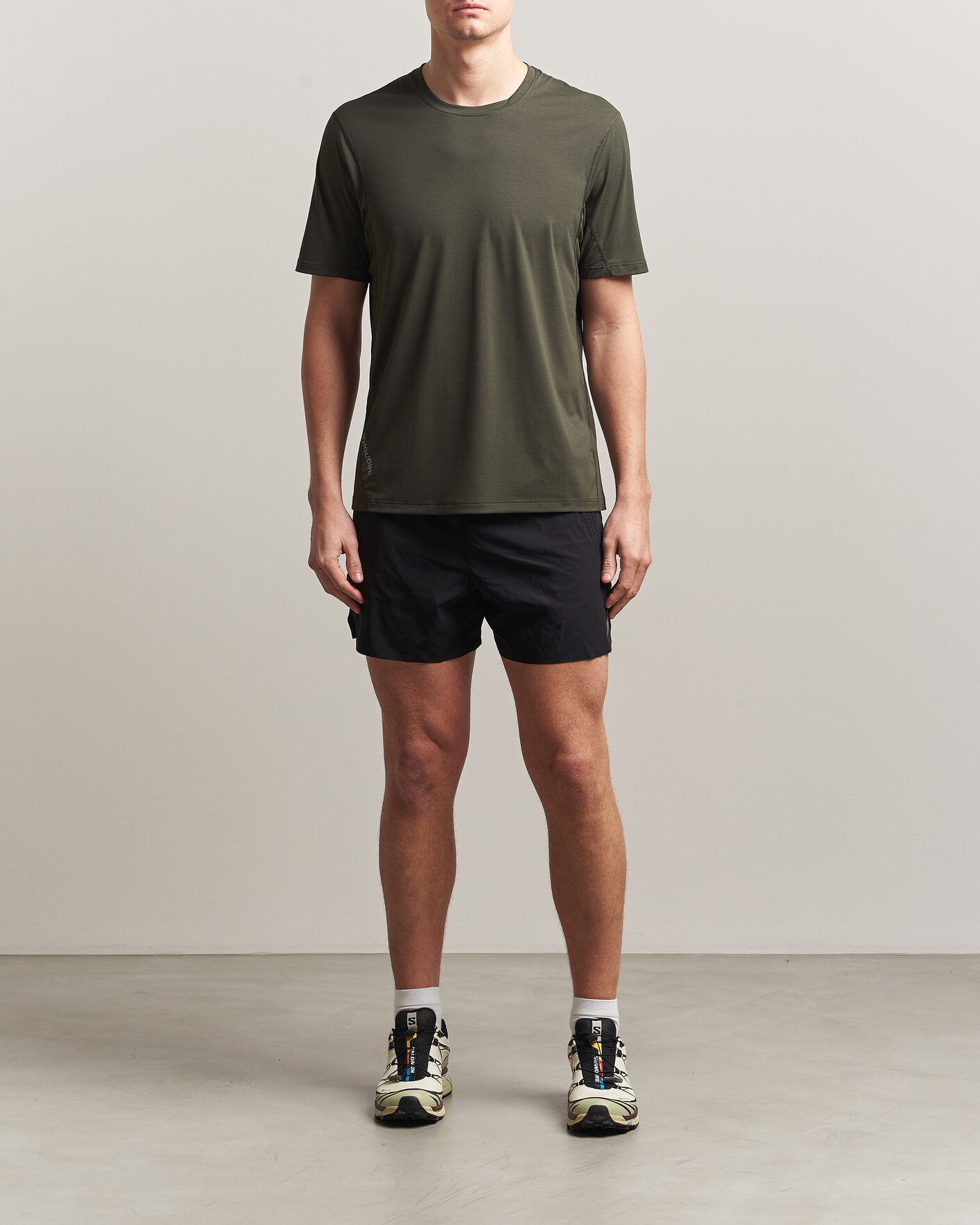 Uomini | T-shirt | Houdini | Pace Air T-Shirt Green Illusion