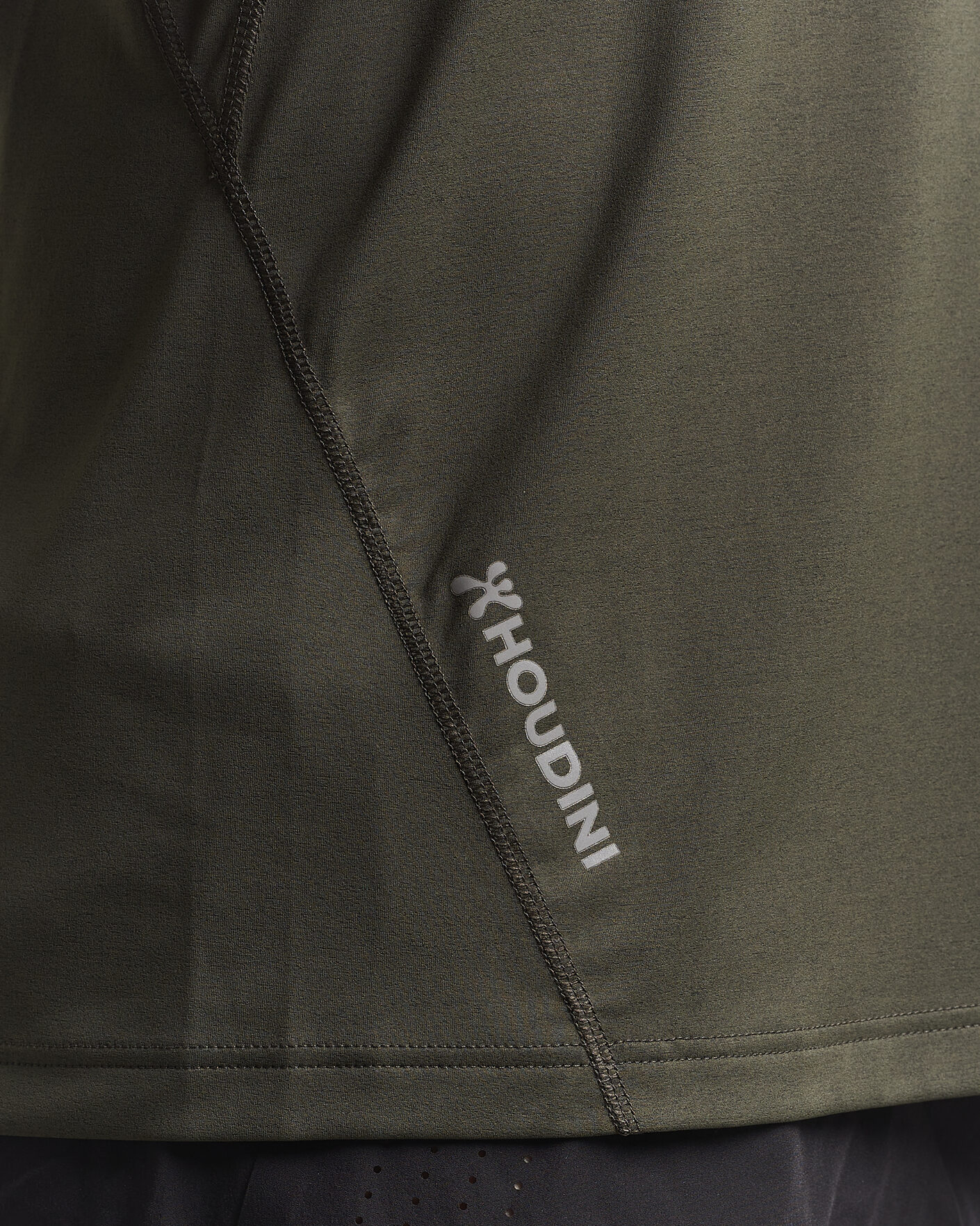 Uomini | T-shirt | Houdini | Pace Air T-Shirt Green Illusion