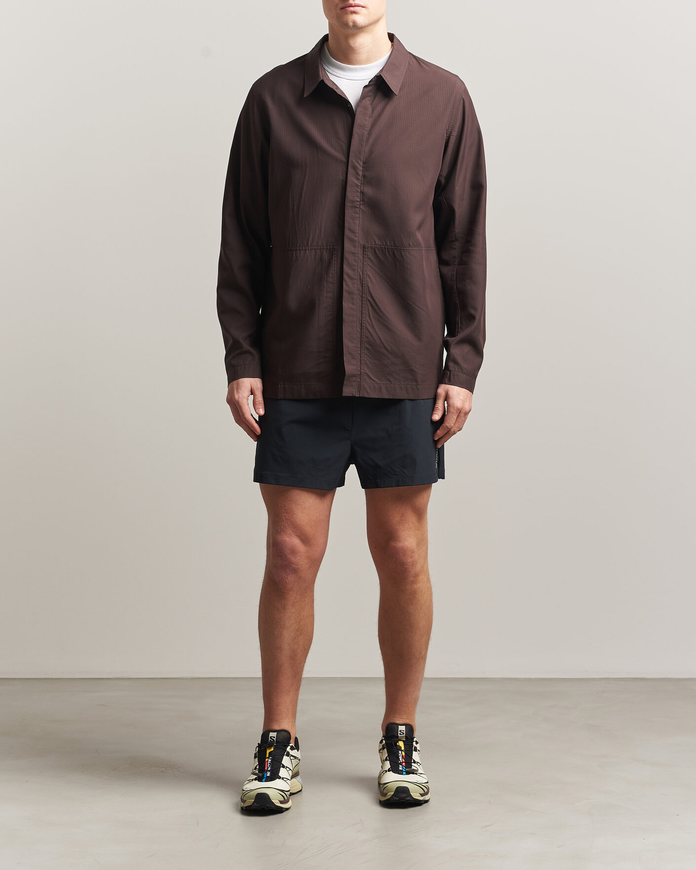Uomini | Camicie | Houdini | Tree Chore Jacket Brown Illusion