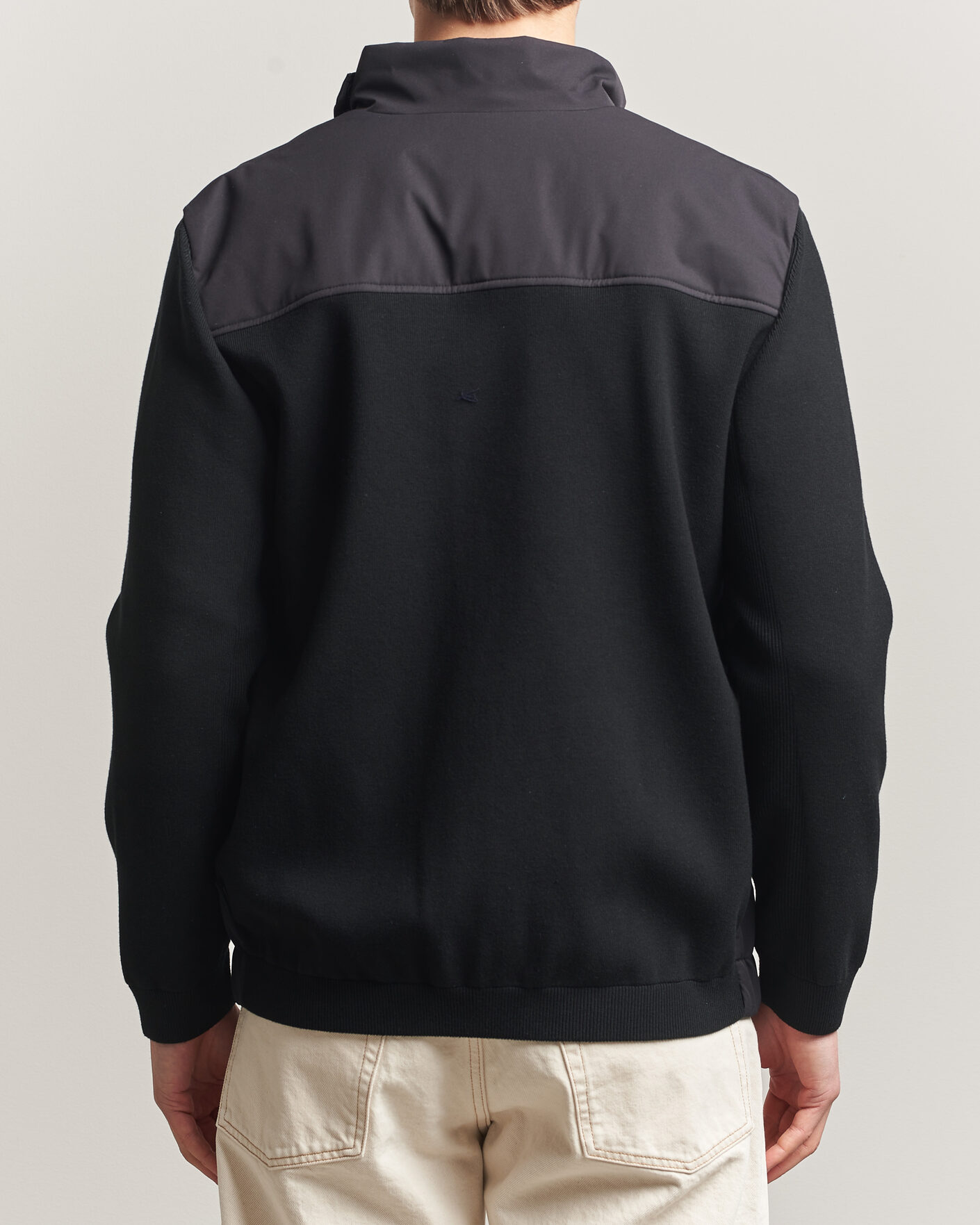 Uomini | Giacche | Woolrich | Two Layers Hybrid Jacket Black