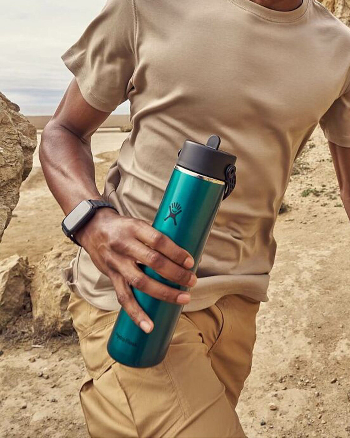 Uomini | Outdoor living | Hydro Flask | Lightweight Flex Straw 24oz Bottle Emerald Green