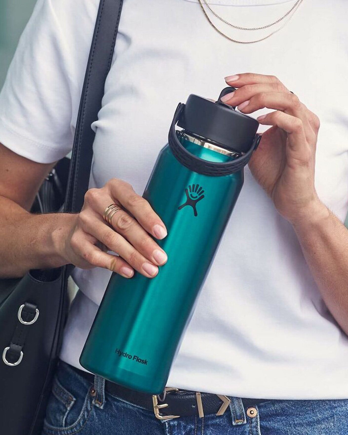 Uomini | Outdoor living | Hydro Flask | Lightweight Flex Straw 32oz Bottle Emerald Green