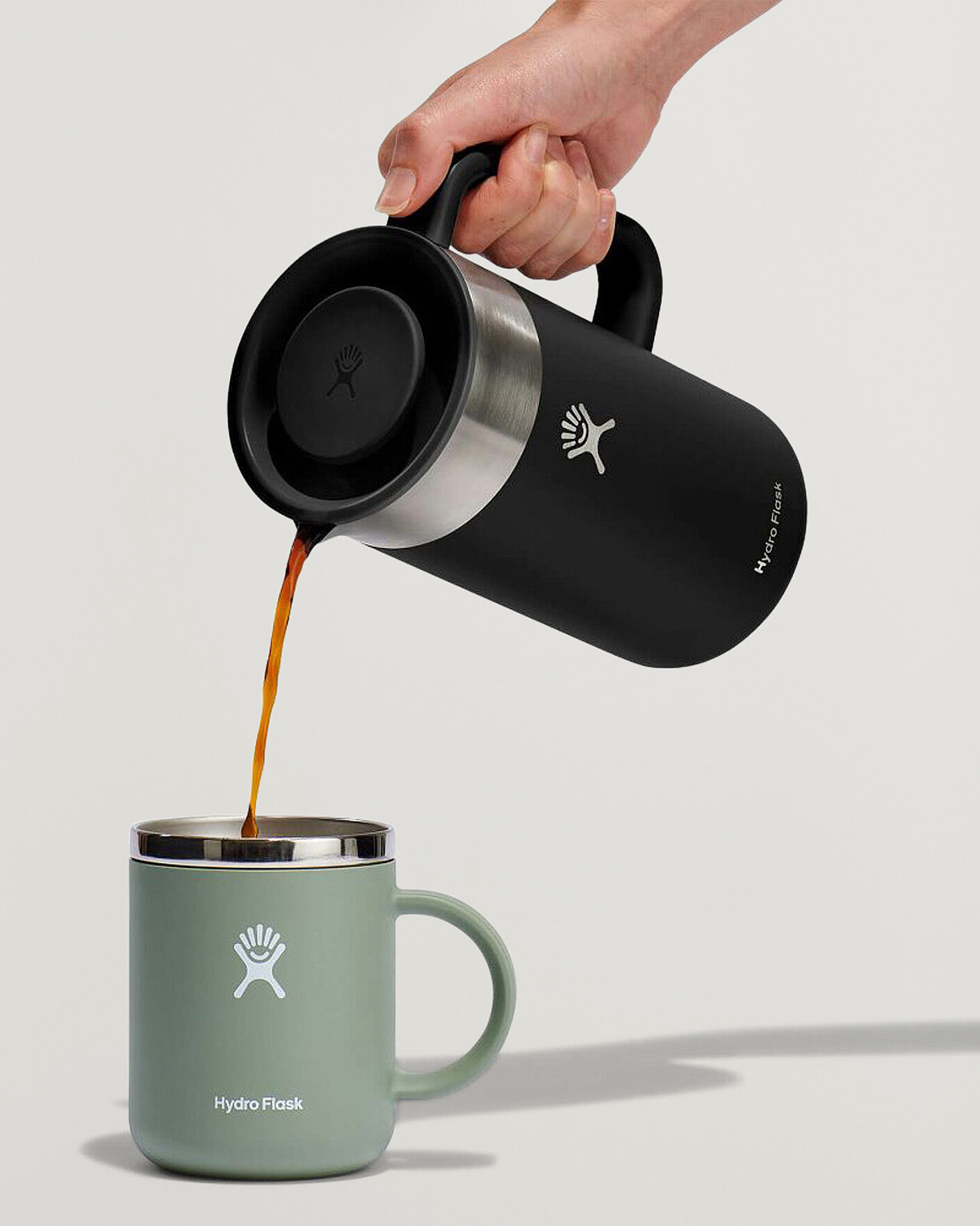 Uomini | Outdoor living | Hydro Flask | Insulated French Press Coffee Maker Black