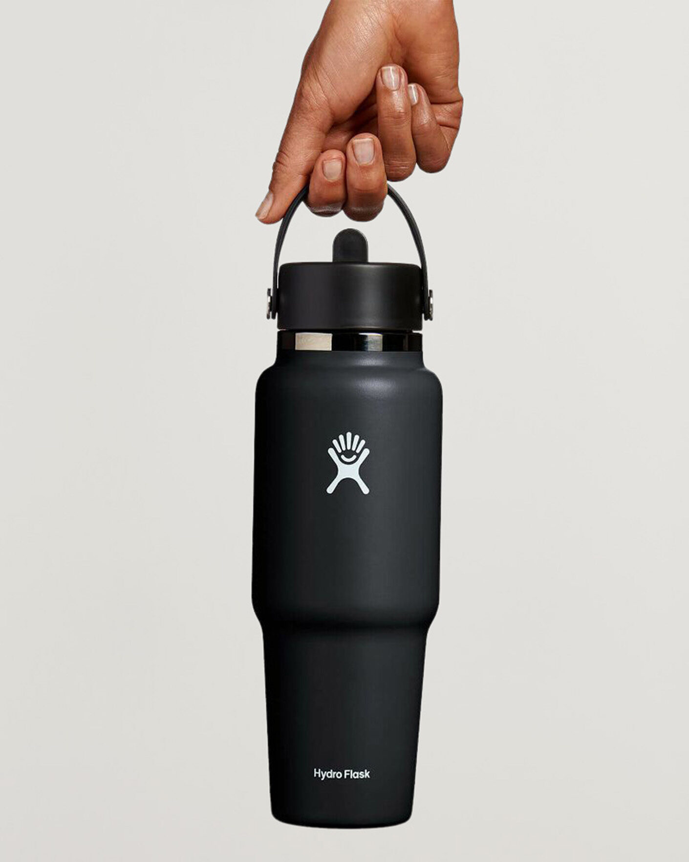 Uomini | Outdoor living | Hydro Flask | Travel Bottle Flex Straw Cap 32oz Black