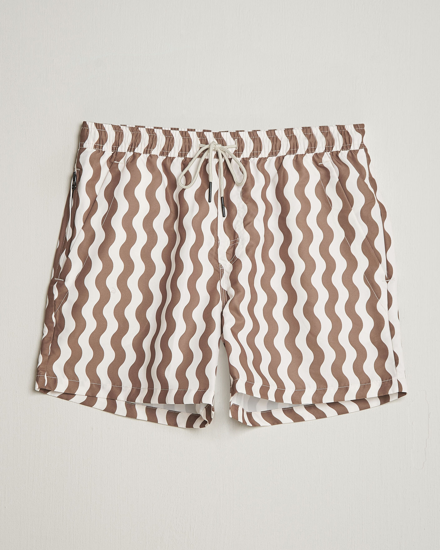 Uomini | Costumi da bagno | OAS | Printed Swimshorts Fine Waver