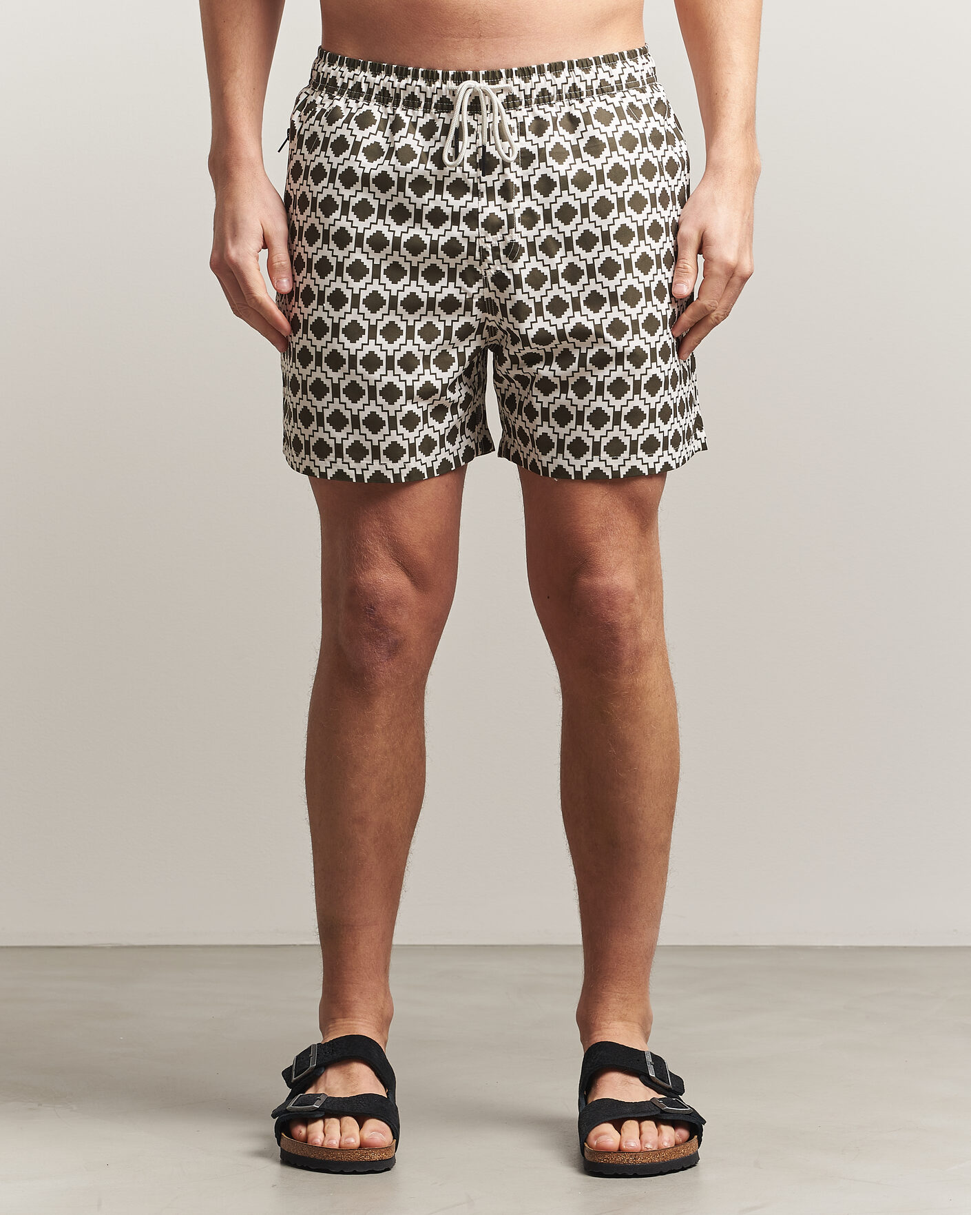 Uomini | Costumi da bagno | OAS | Printed Swimshorts Pine Mitu