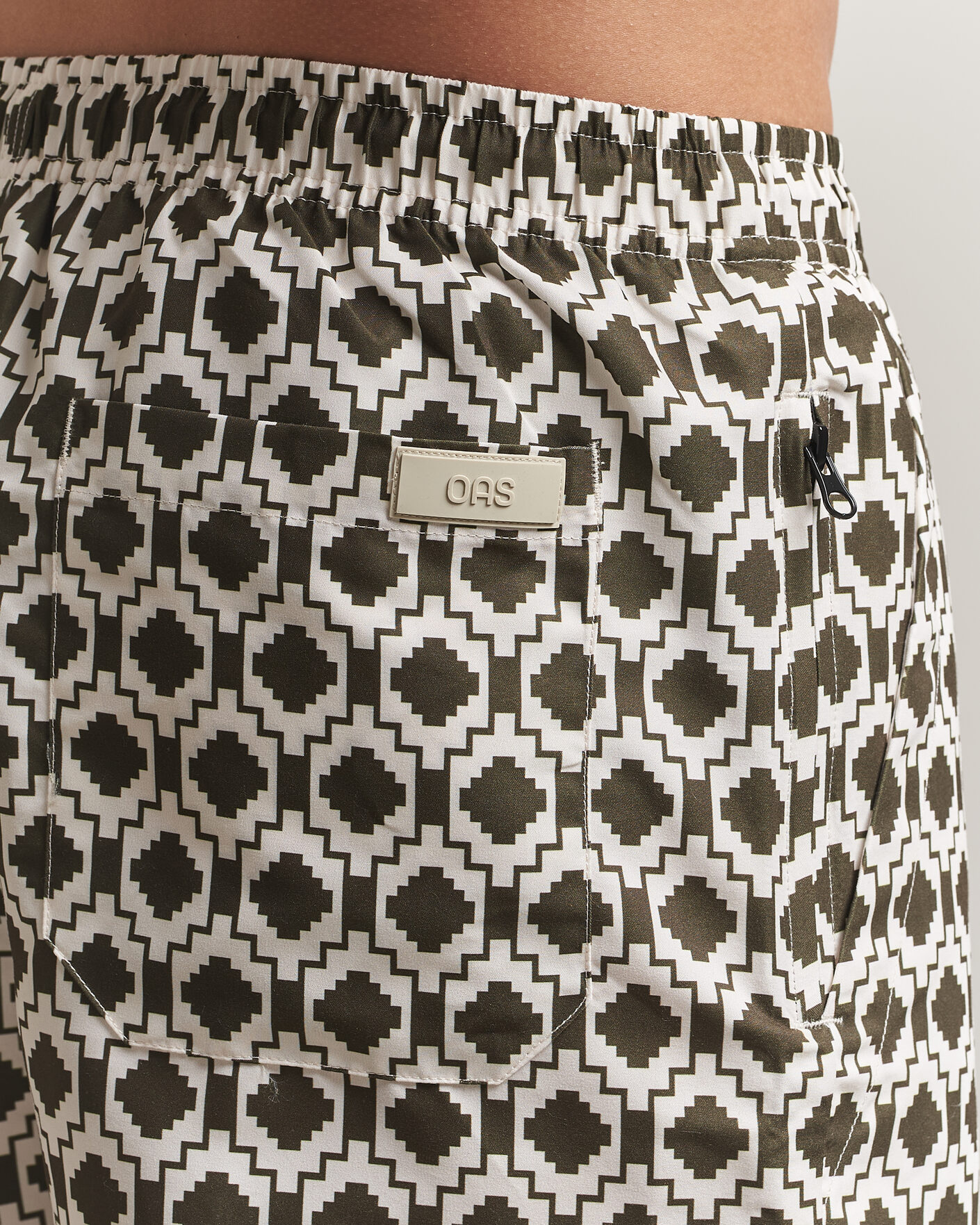 Uomini | Costumi da bagno | OAS | Printed Swimshorts Pine Mitu