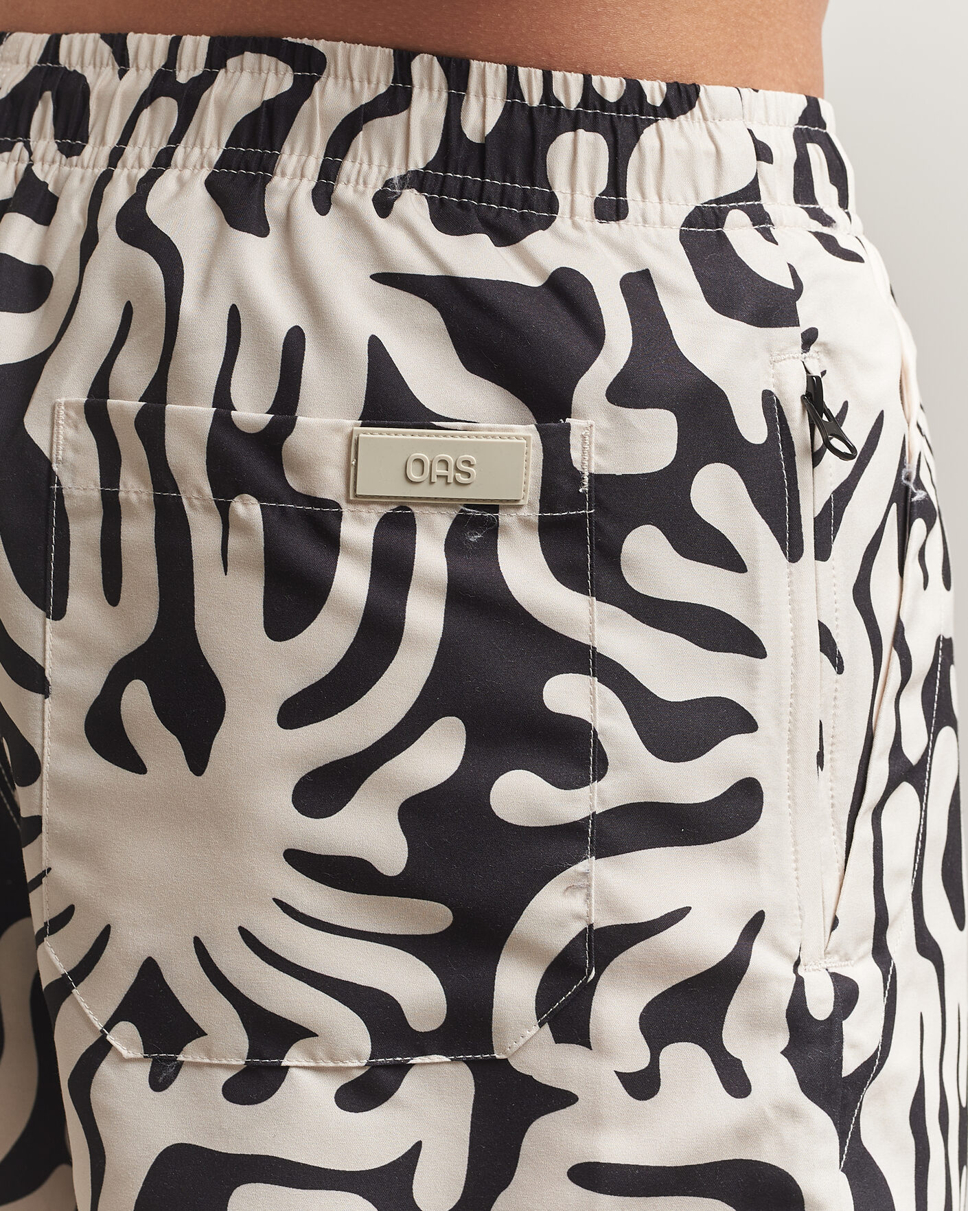 Uomini | Costumi da bagno | OAS | Printed Swimshorts Loefy