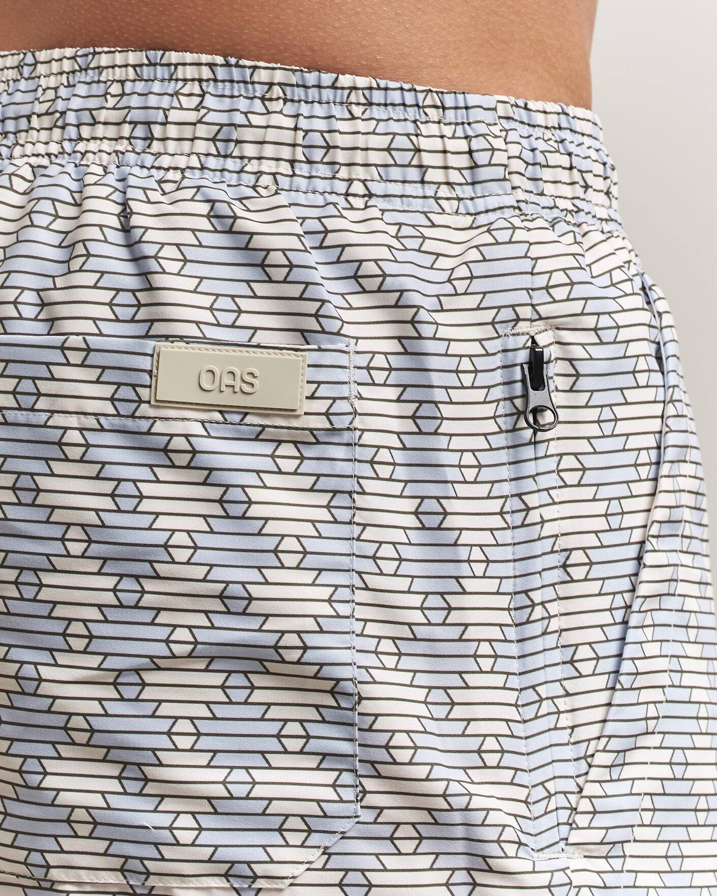 Uomini | Costumi da bagno | OAS | Printed Swimshorts Forti