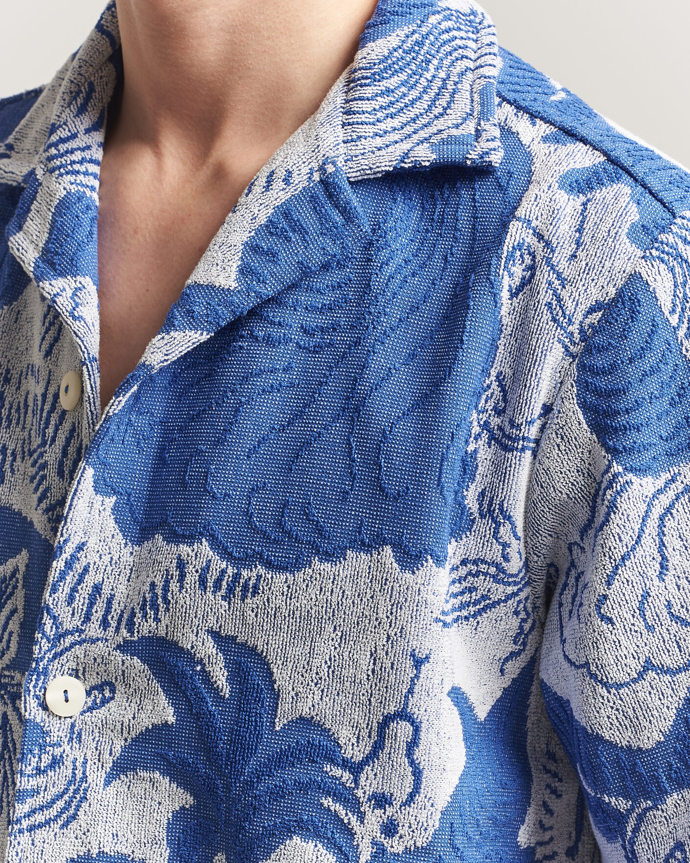 Uomini | Camicie | OAS | Cuba Short Sleeve Shirt Mystea