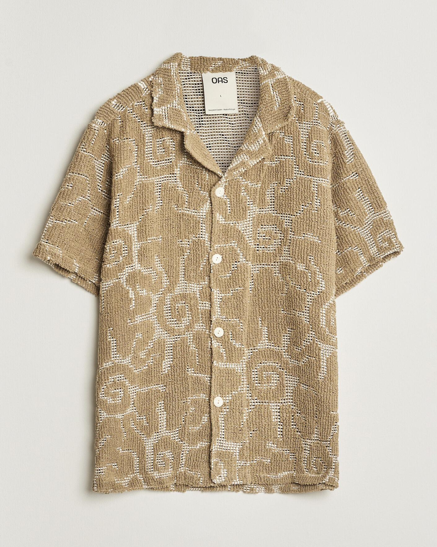 Uomini | Camicie | OAS | Cuba Short Sleeve Shirt Sunero