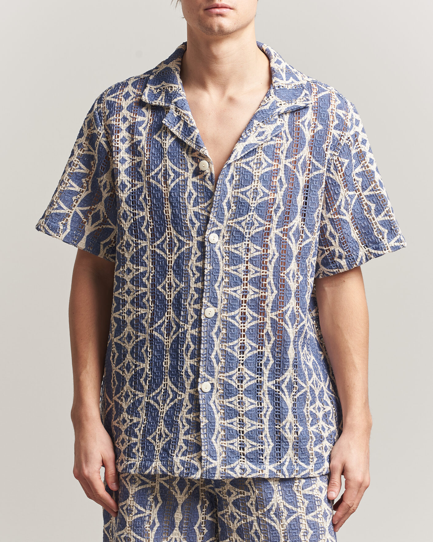 Uomini | Camicie | OAS | Cuba Short Sleeve Shirt Arko