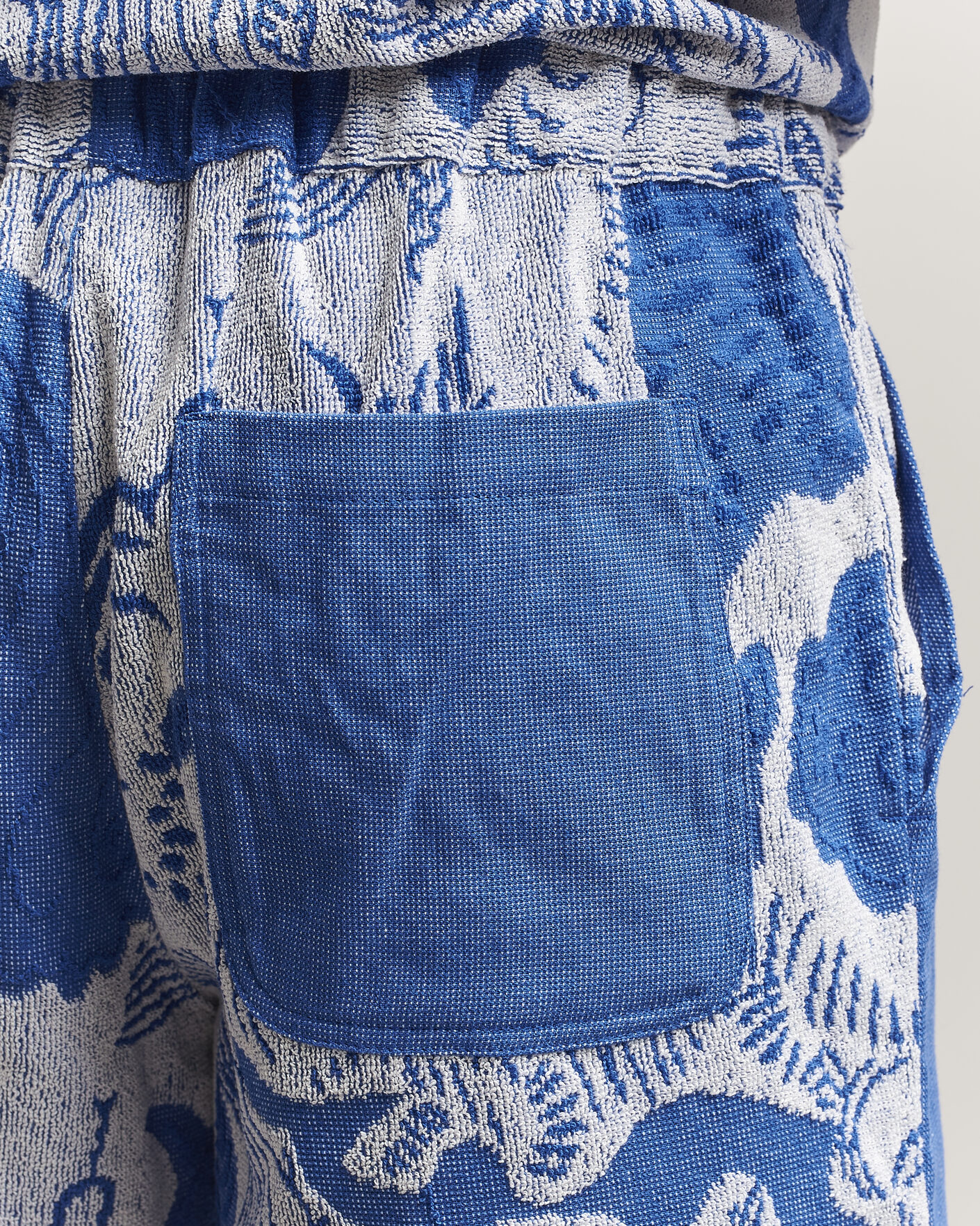 Uomini | Pantaloncini | OAS | Nicola Cotton Net Shorts Mystea