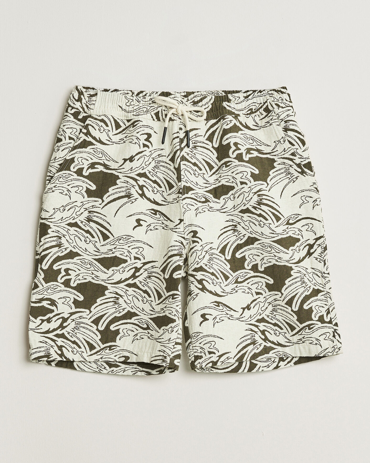Uomini | Pantaloncini | OAS | Nicola Cotton Shorts Rogue Ecru