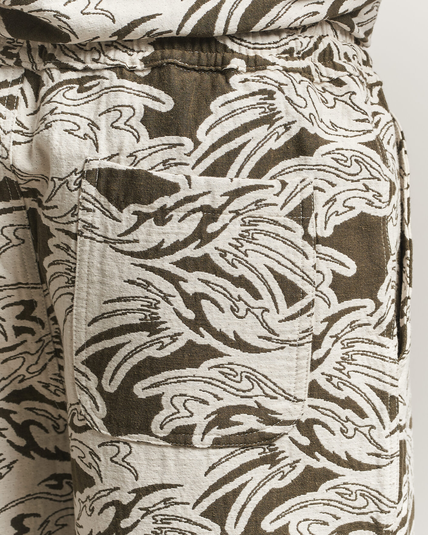 Uomini | Pantaloncini | OAS | Nicola Cotton Shorts Rogue Ecru