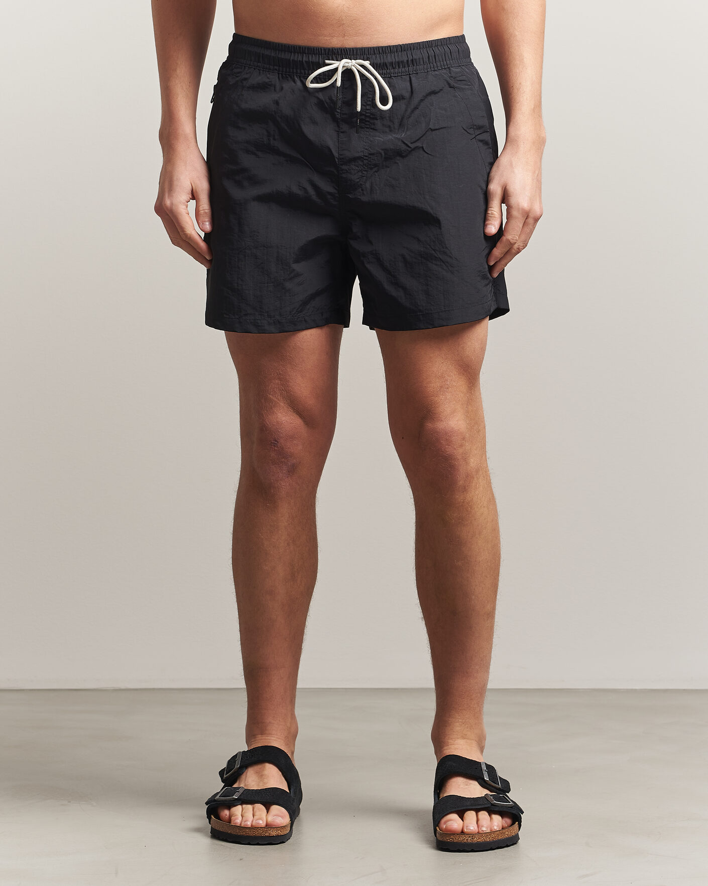Uomini | Costumi da bagno | OAS | Plain Swimshorts Black