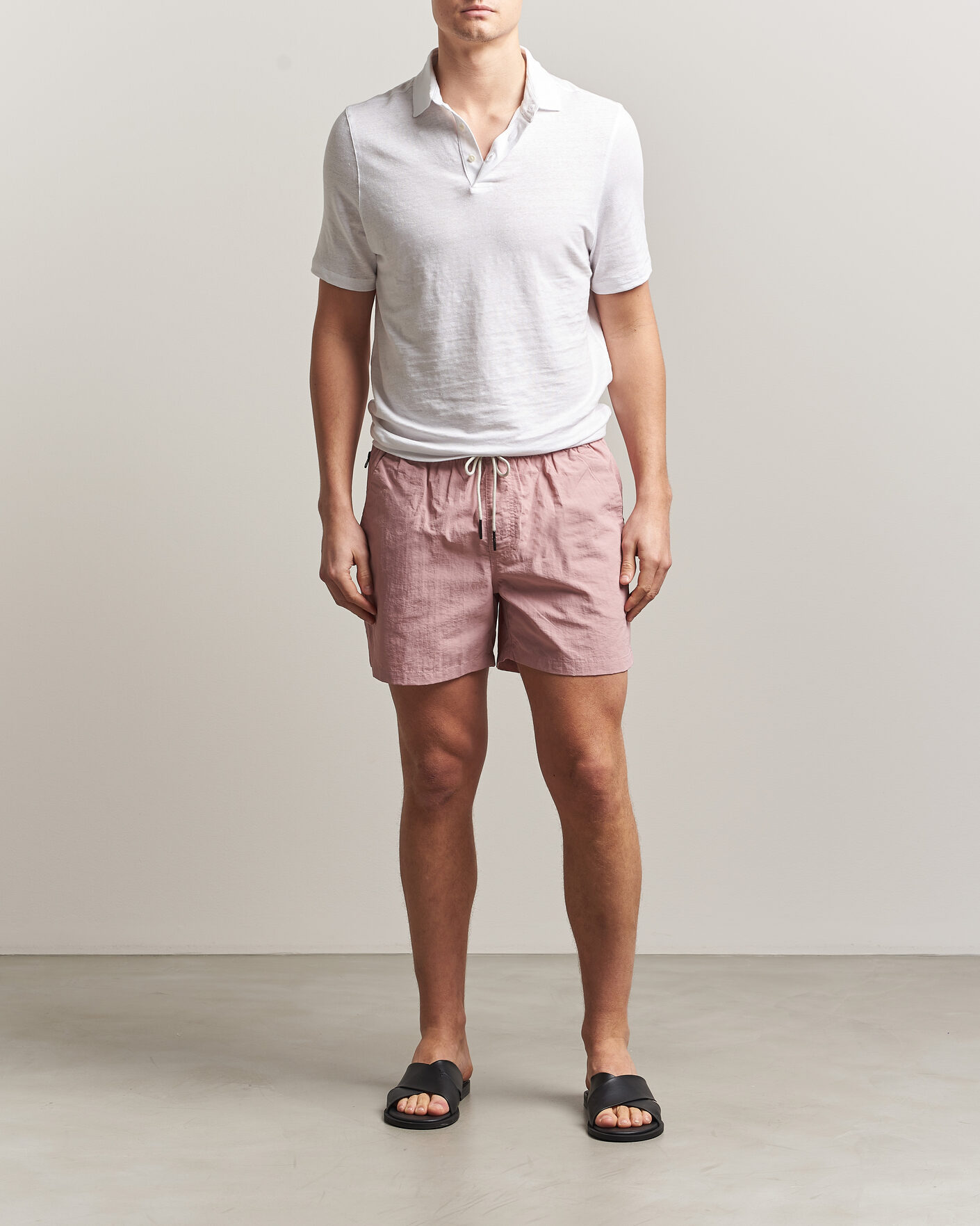 Uomini | Costumi da bagno | OAS | Plain Swimshorts Blush