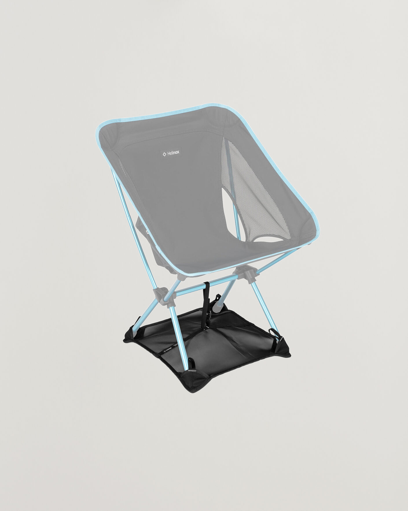 Uomini | Outdoor living | Helinox | Ground Sheet Chair One (re) Black