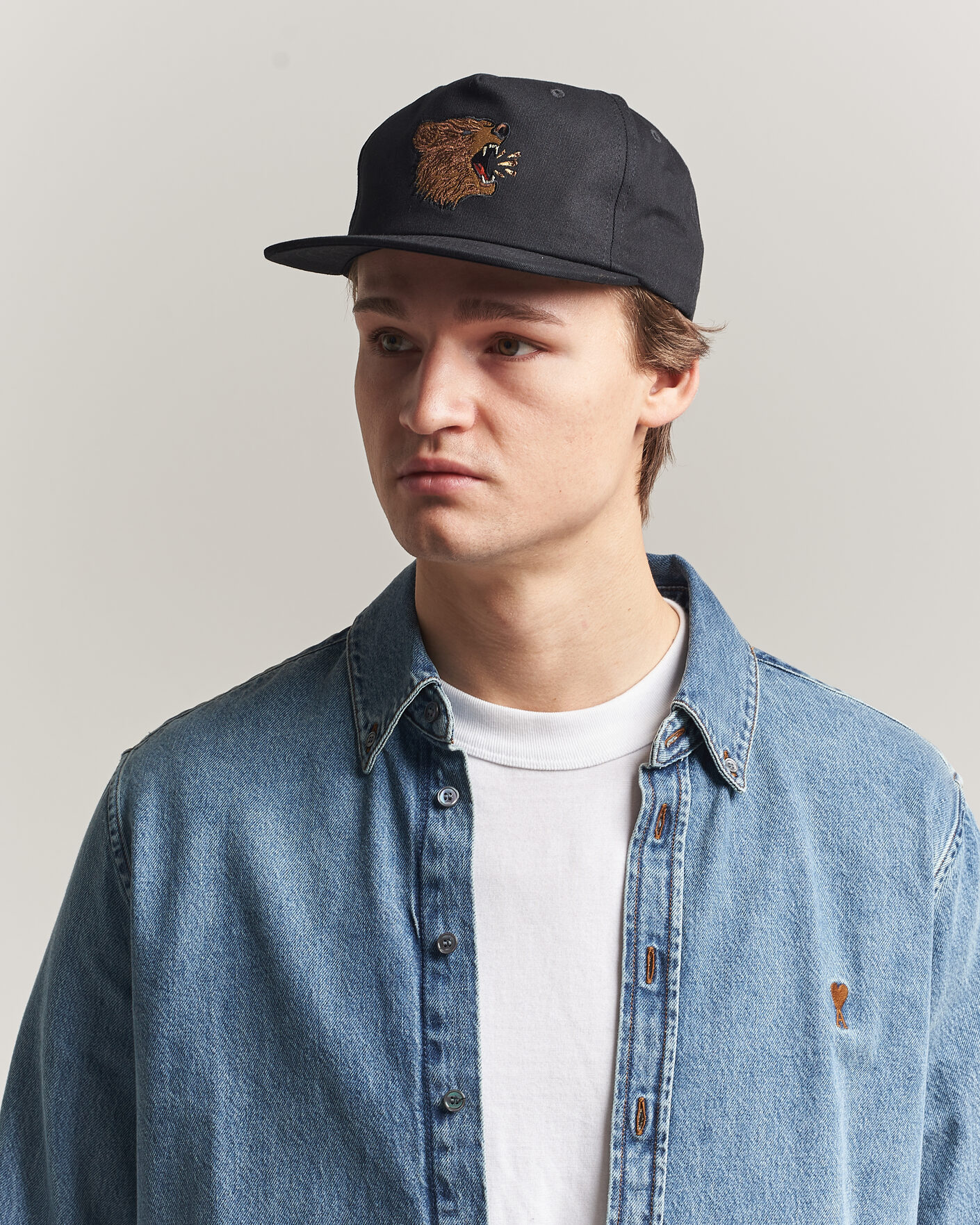 Uomini | Cappelli & Berretti | Filson | Bear Trucker Cap Black