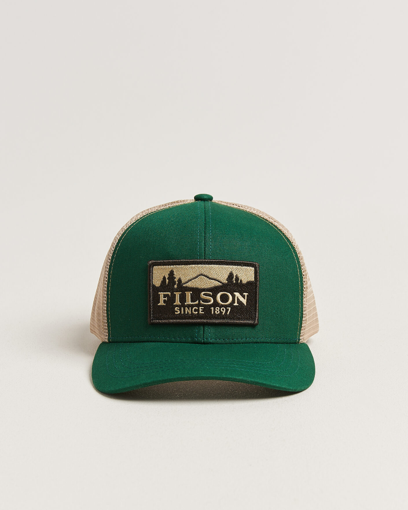 Uomini | Cappelli & Berretti | Filson | Scenic Logger Mesh Cap Pine/Brown