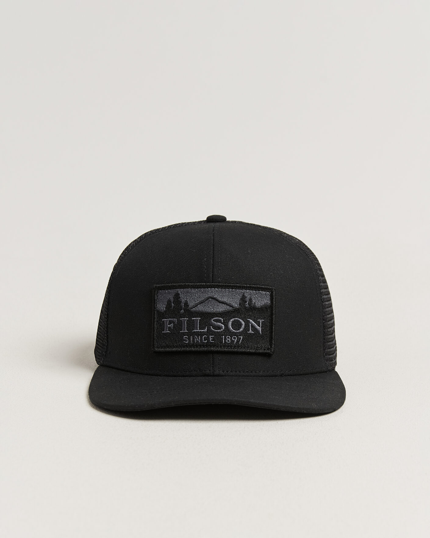 Uomini | Cappelli & Berretti | Filson | Scenic Waxed Logger Mesh Cap Black