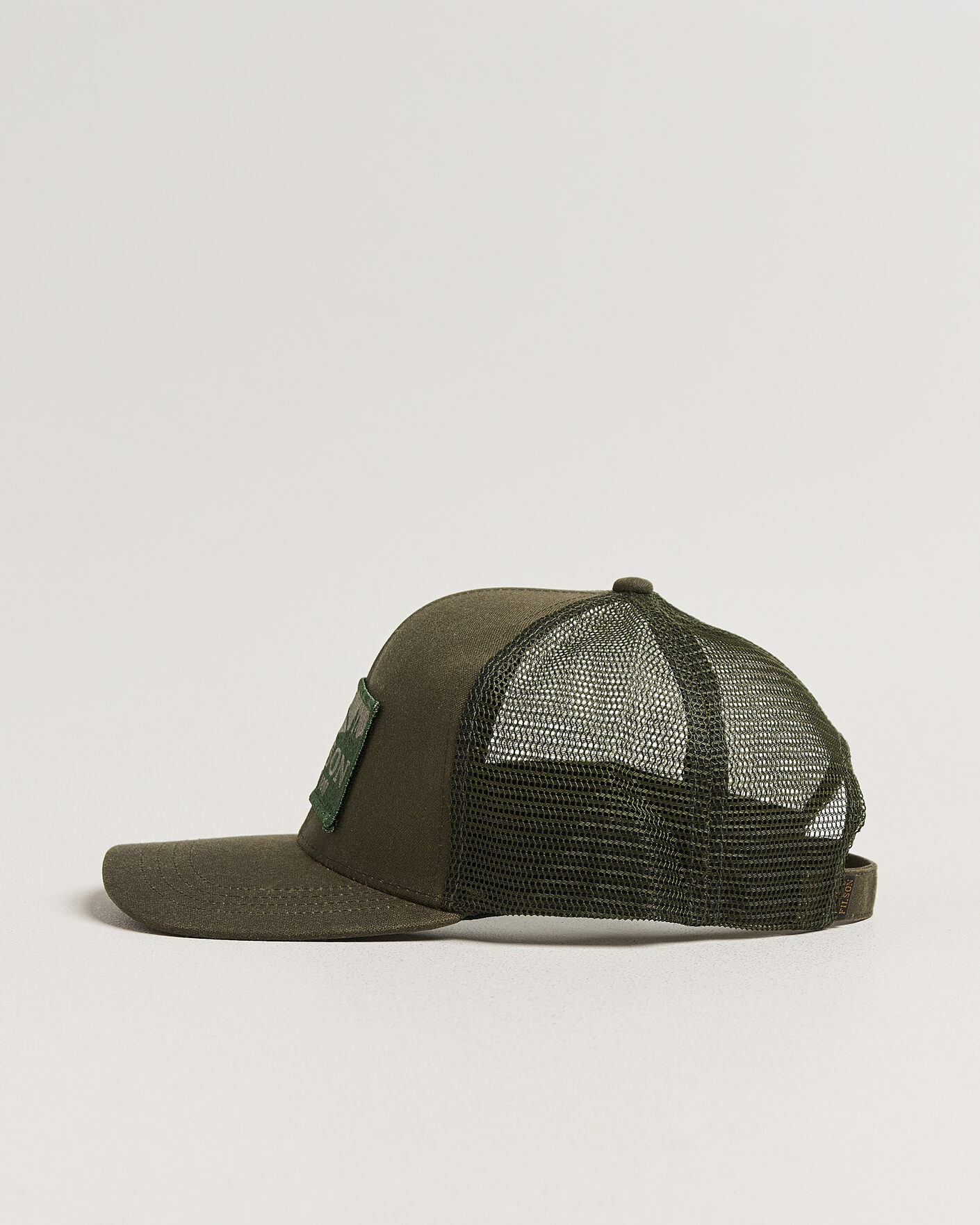 Uomini | Cappelli & Berretti | Filson | Scenic Waxed Logger Mesh Cap Otter Green