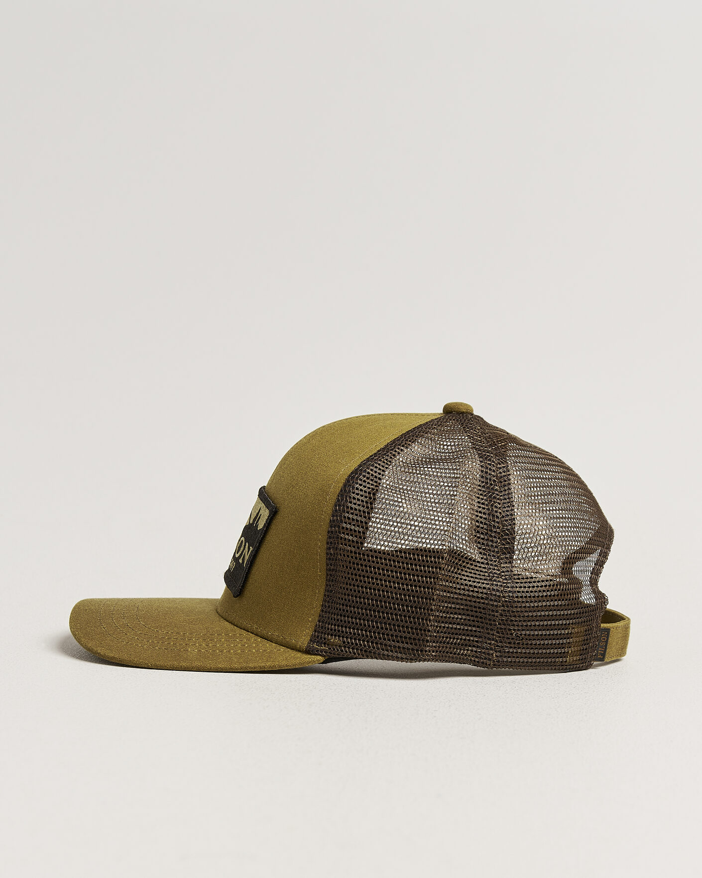 Uomini | Cappelli & Berretti | Filson | Scenic Waxed Logger Mesh Cap Dark Tan