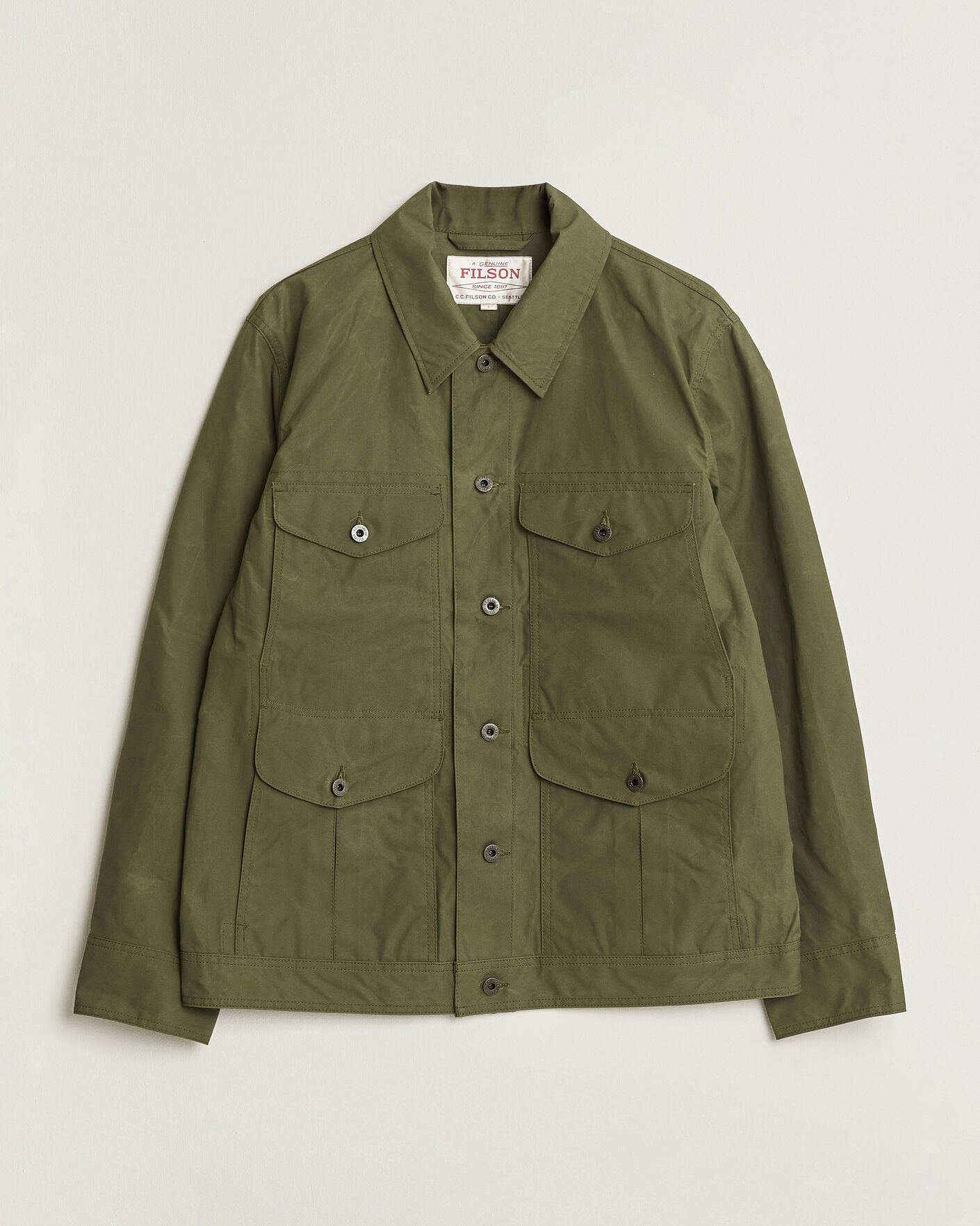 Uomini | Giacche | Filson | Ranger Journeman Jacket Dark Olive