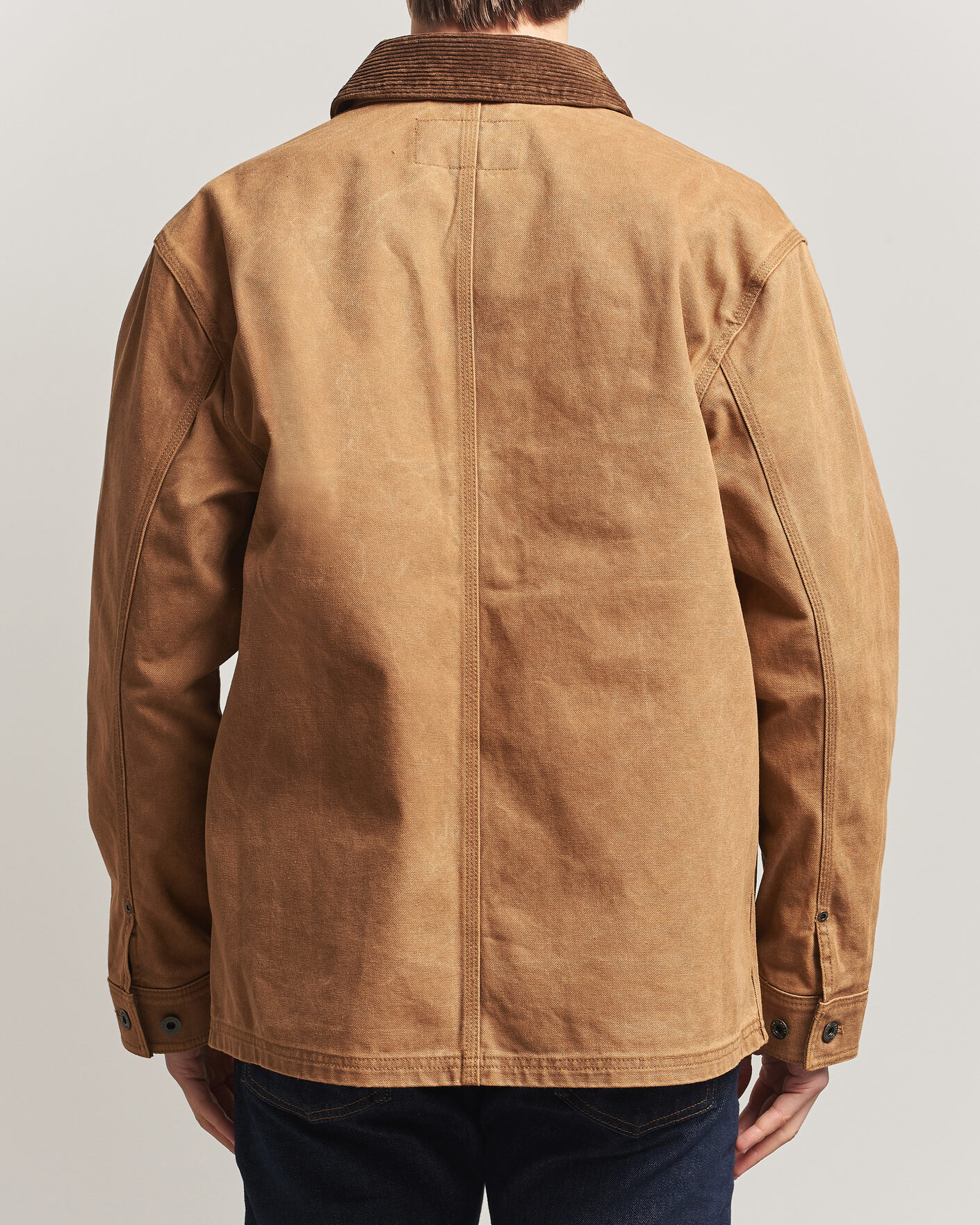 Uomini | Giacche | Filson | Rustic Canvas Barn Coat Whiskey