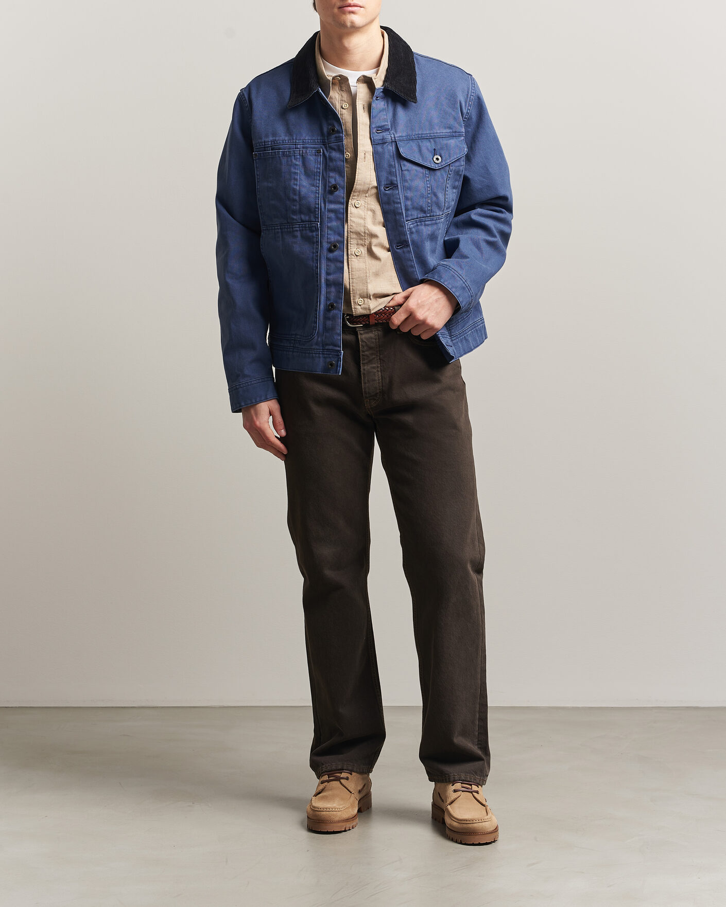 Uomini | Giacche | Filson | Rustic Canvas Short Cruiser Indigo