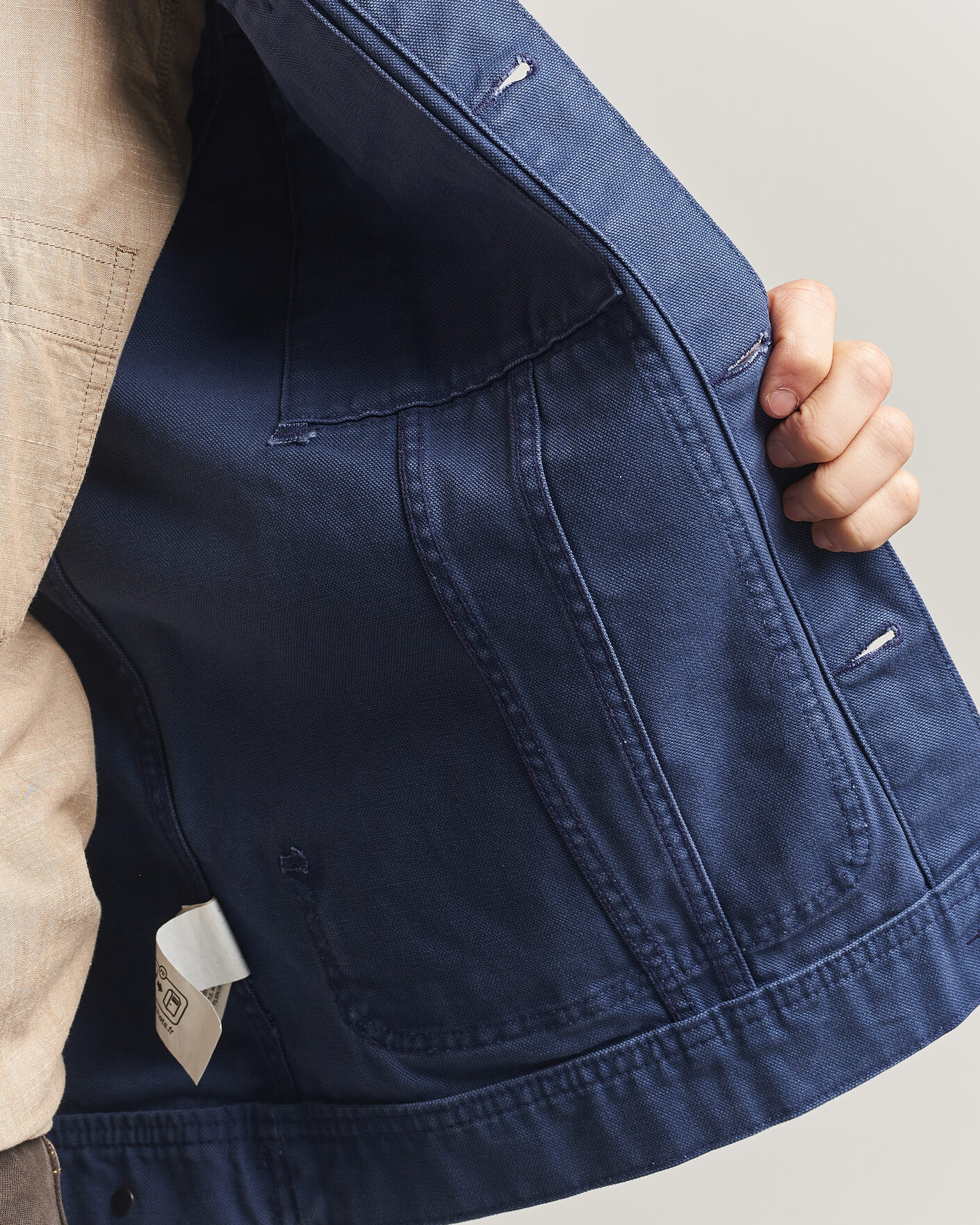 Uomini | Giacche | Filson | Rustic Canvas Short Cruiser Indigo