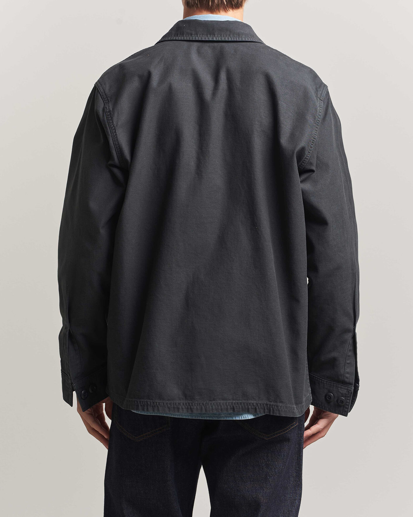 Uomini | Camicie | Filson | Reverse Sateen Jac-Shirt Washed Black