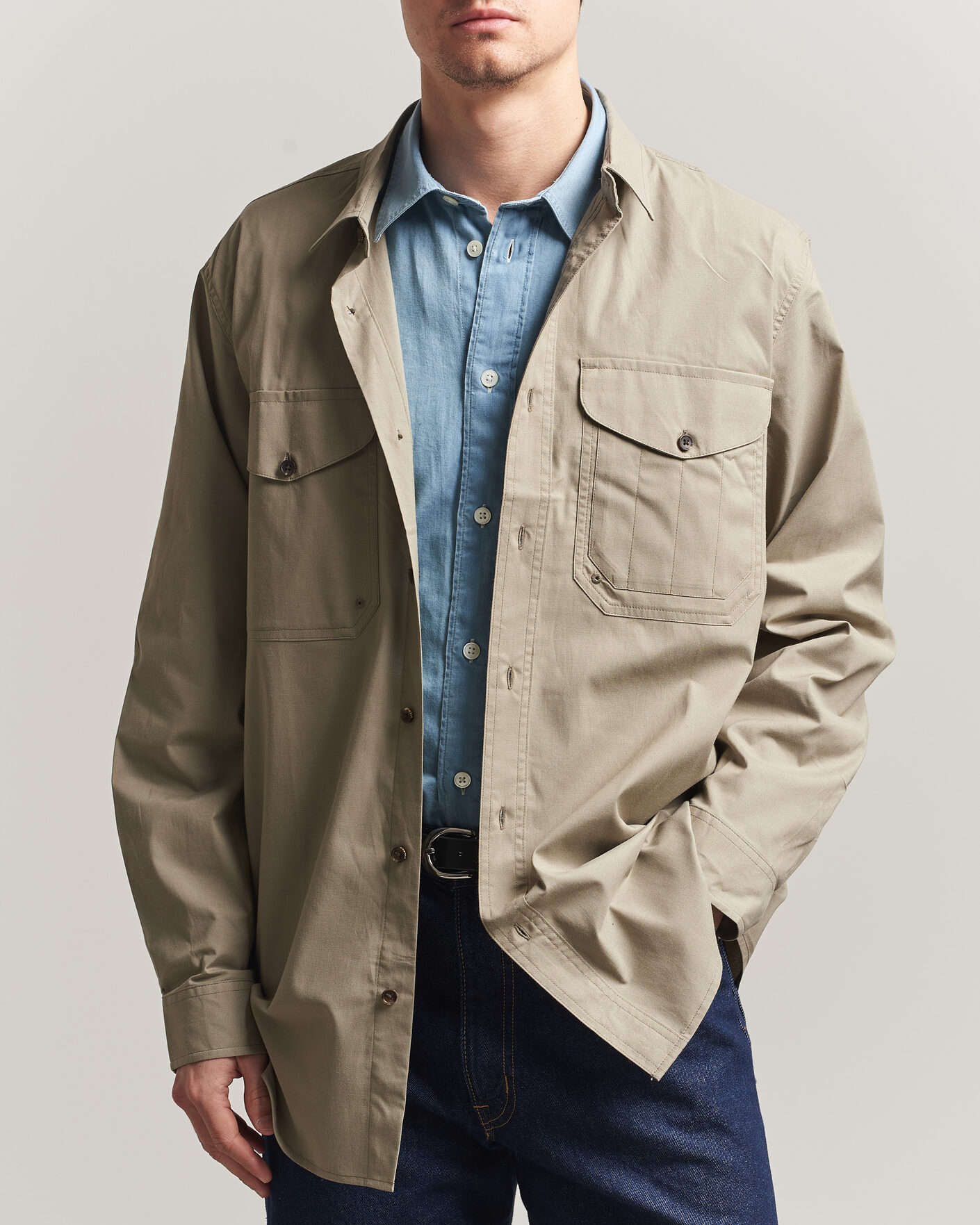 Uomini | Camicie | Filson | Twin Lakes Sport Shirt Dark Clay