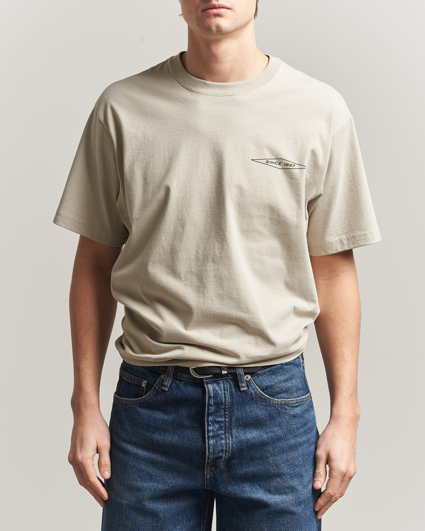 Uomini | T-shirt | Filson | Diamond Graphic T-Shirt Sky Grey