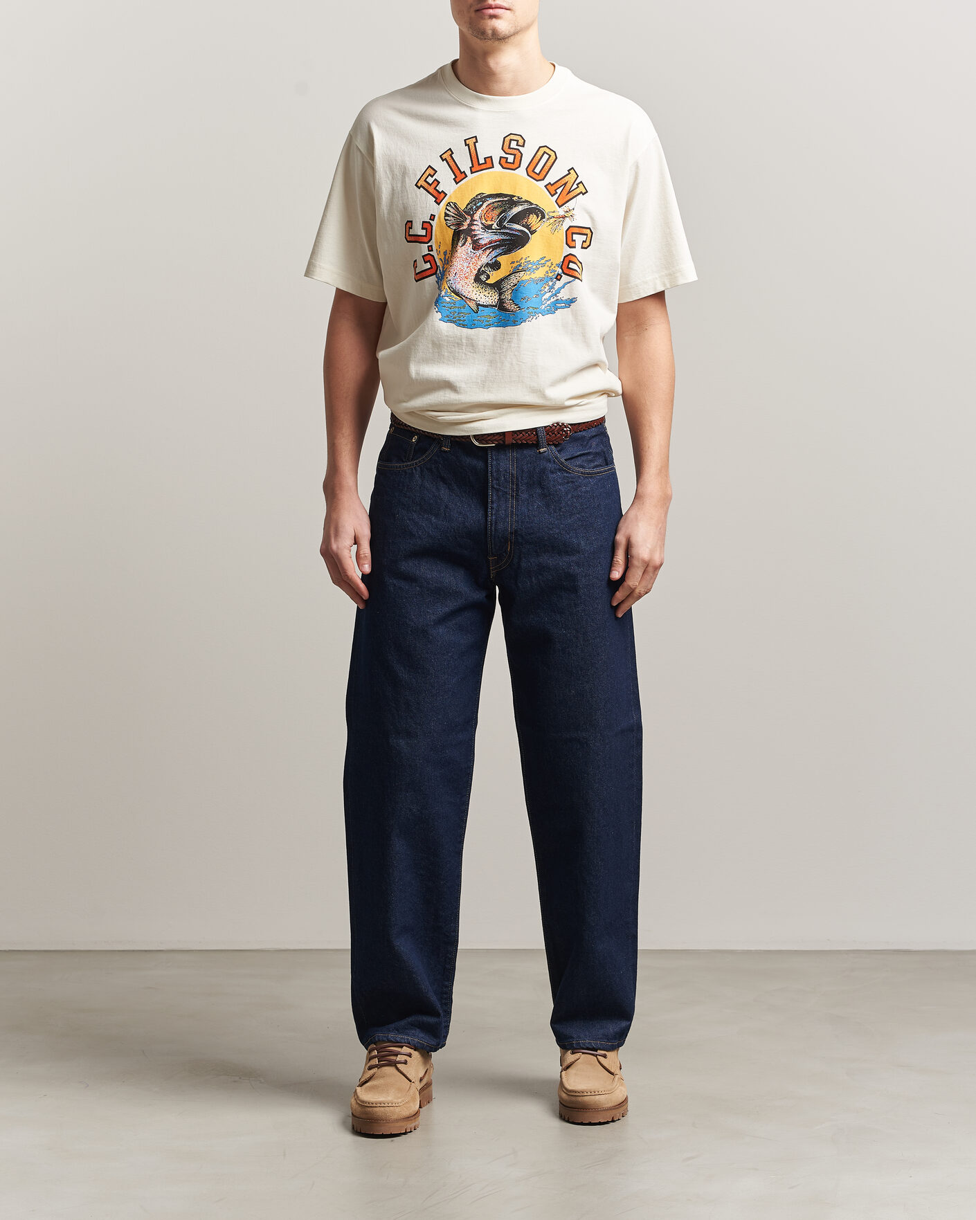 Uomini | T-shirt | Filson | Dry Fly Graphic T-Shirt Basswood