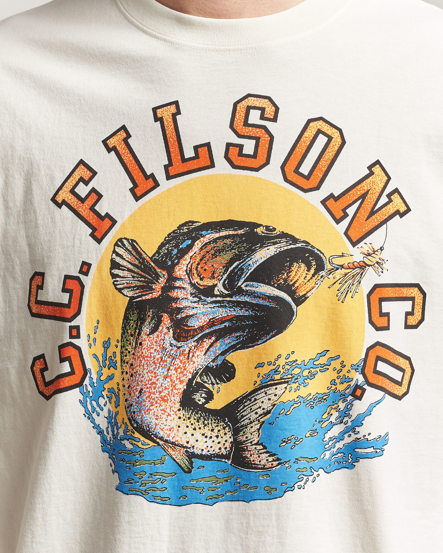 Uomini | T-shirt | Filson | Dry Fly Graphic T-Shirt Basswood