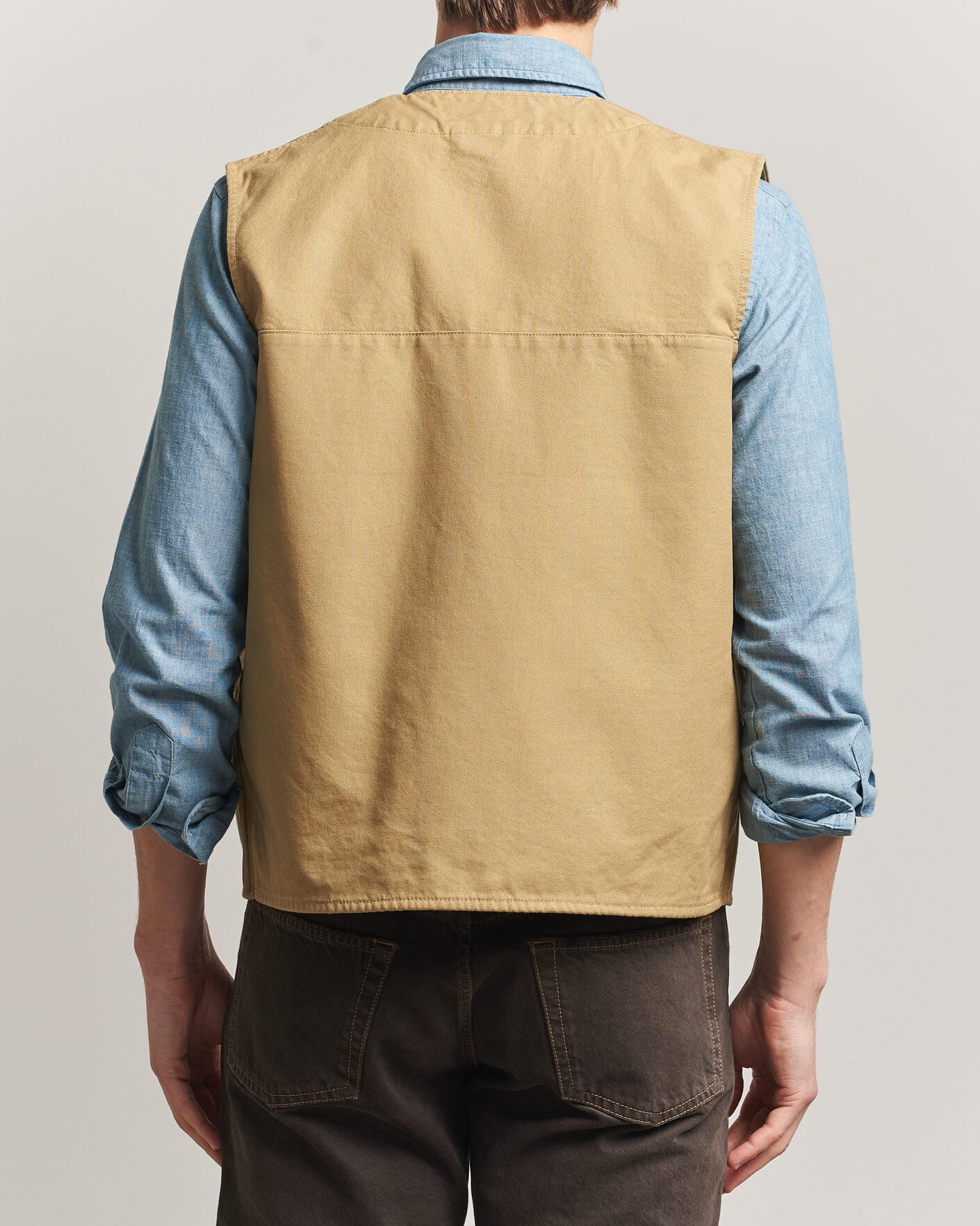 Uomini | Gilet | Filson | Dry Tin Vest Tan