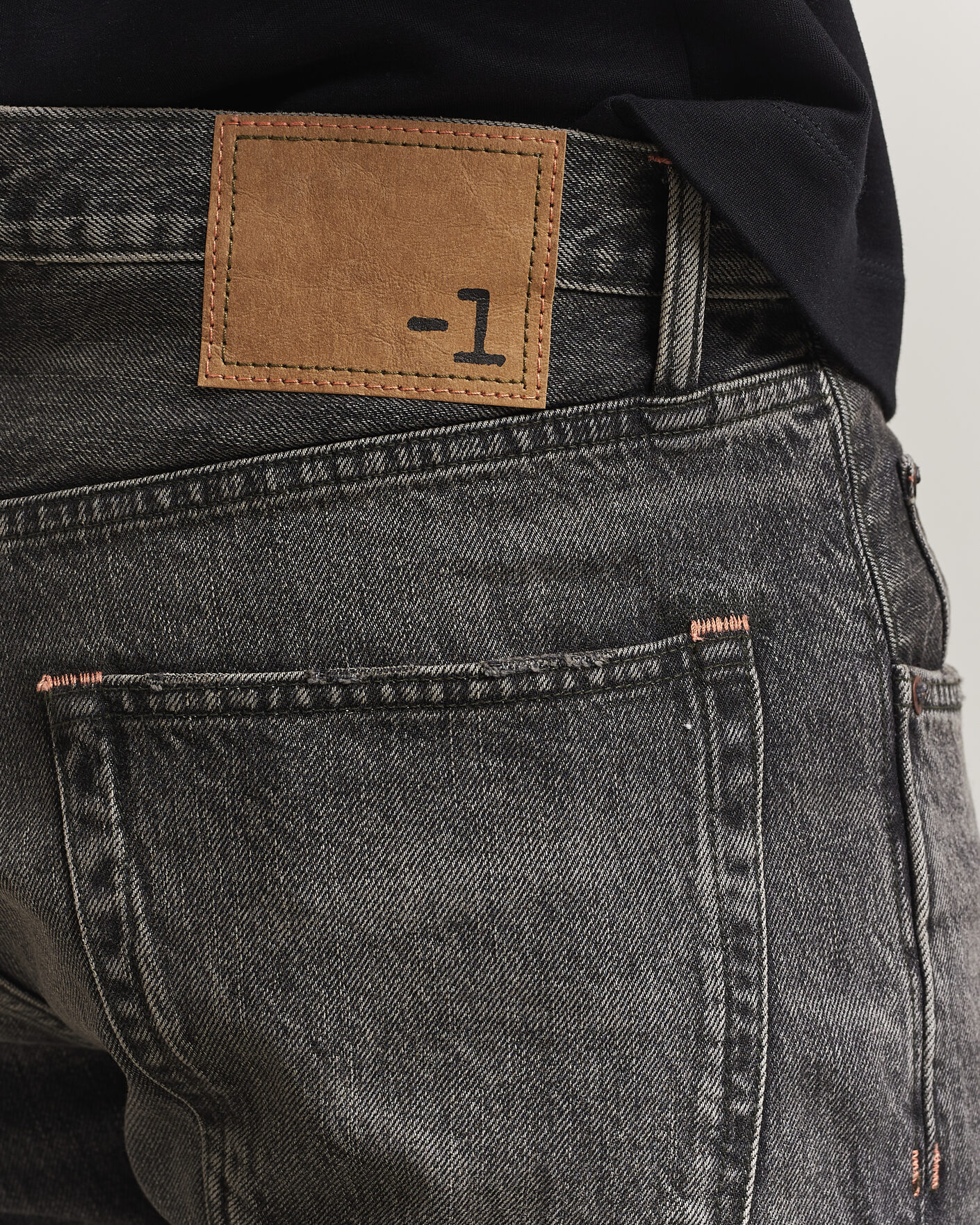 Uomini | Pantaloni | -1 Nordic Denim | Regular Fit Jeans Thunderstorm Black Clean