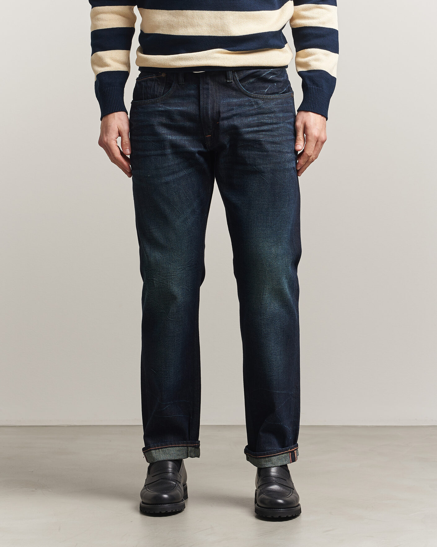 Uomini | Pantaloni | -1 Nordic Denim | Regular Fit Selvedge Jeans Connoisseur Blue