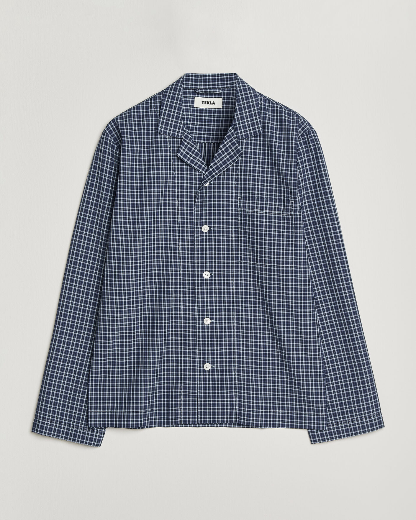  |  | Tekla | Fine Twill Pyjama Shirt Lanegan Checks