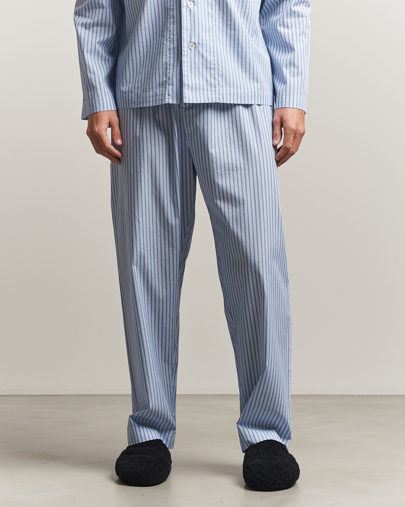 Uomini | Accappatoi & Pigiami | Tekla | Fine Twill Pyjama Pants Cooper Stripes