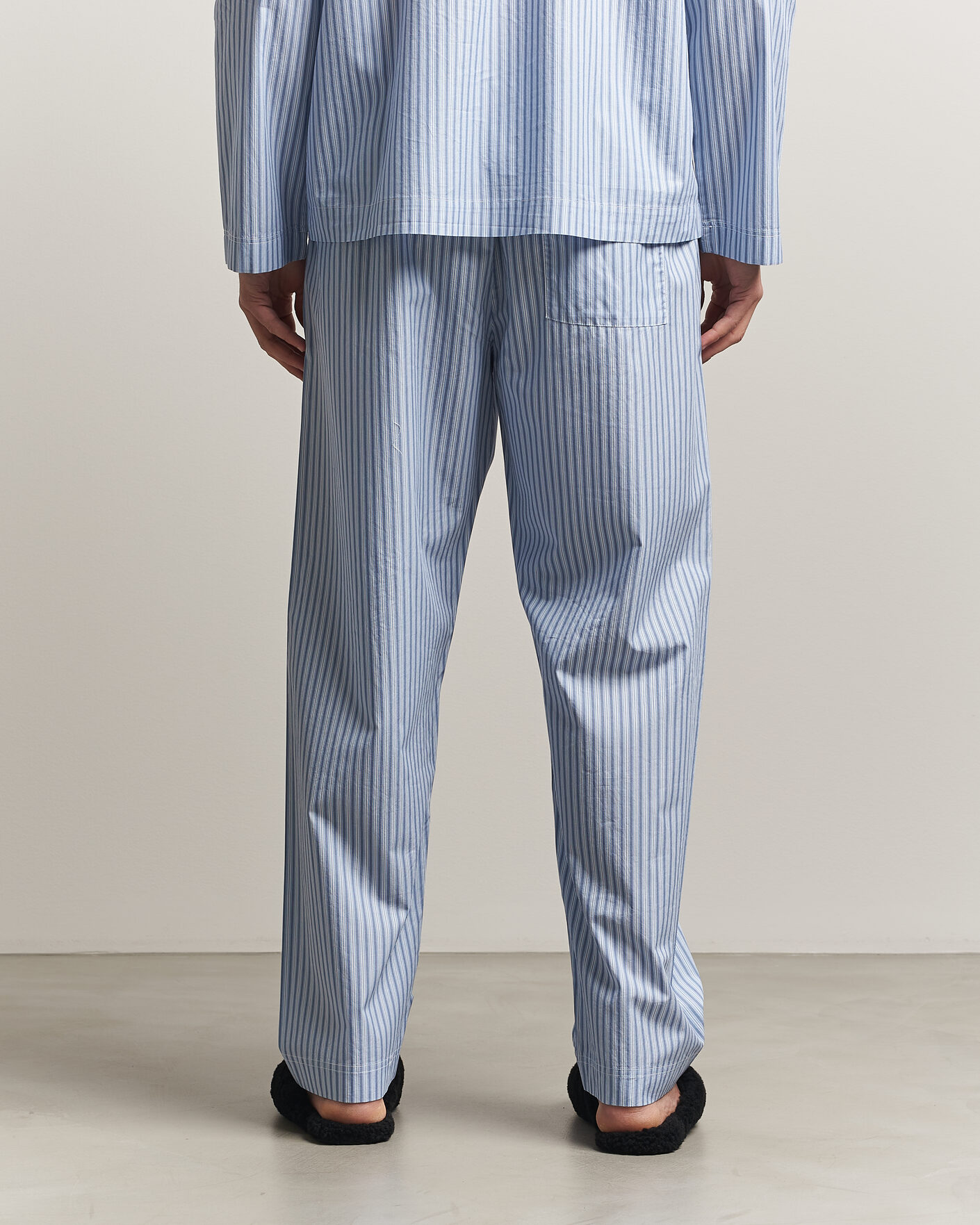 Uomini | Accappatoi & Pigiami | Tekla | Fine Twill Pyjama Pants Cooper Stripes