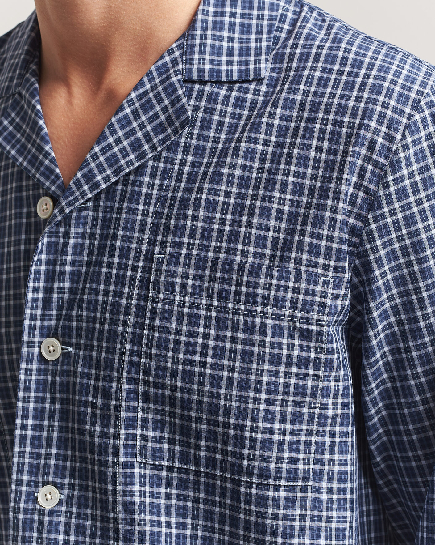 Uomini | Accappatoi & Pigiami | Tekla | Fine Twill Pyjama Pants Lanegan Checks