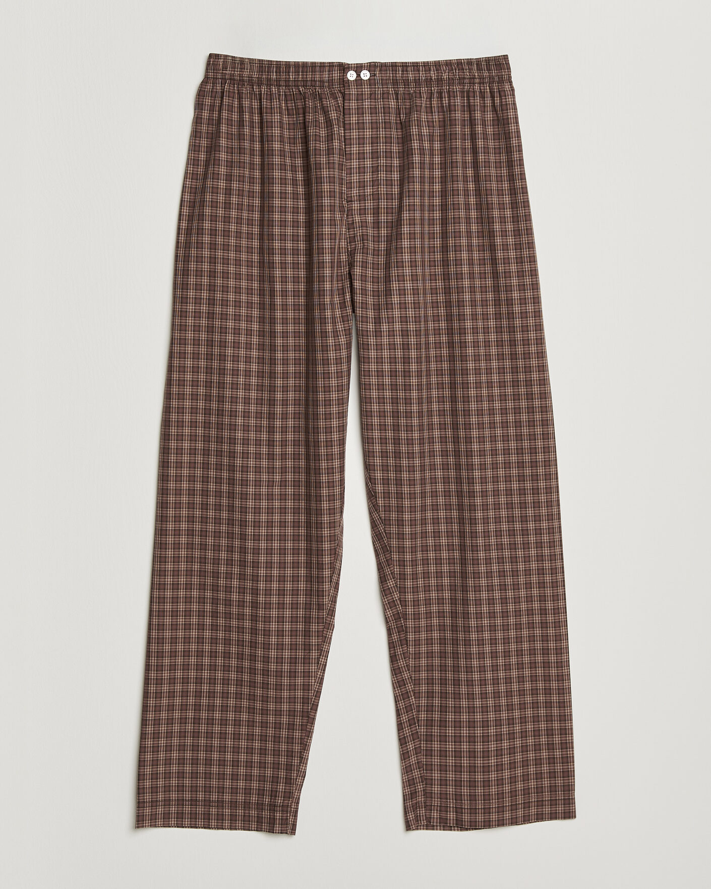 Uomini | Accappatoi & Pigiami | Tekla | Fine Twill Pyjama Pants Serra Checks